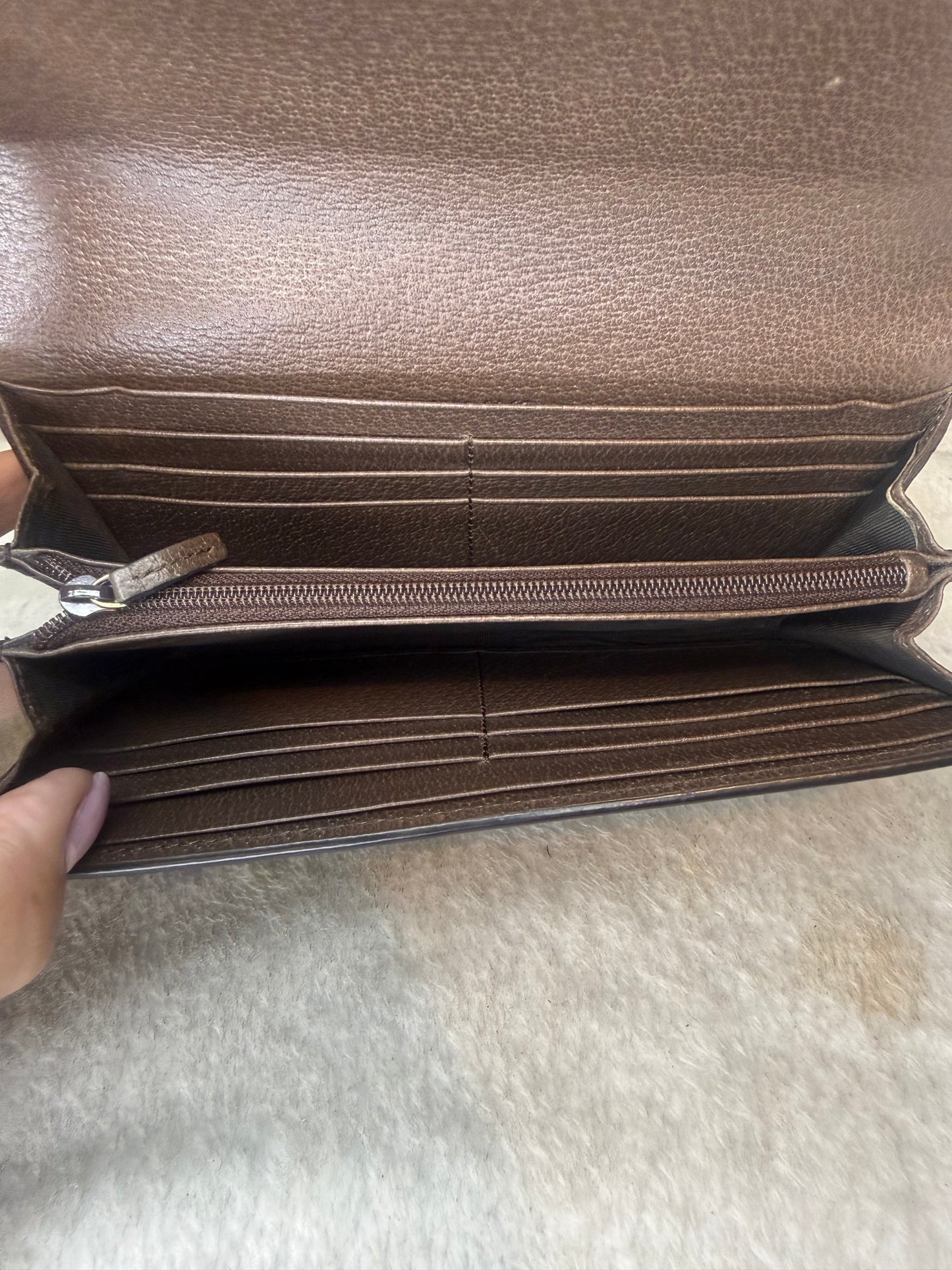 1546. Gucci GG Ophidia Continental Large Wallet