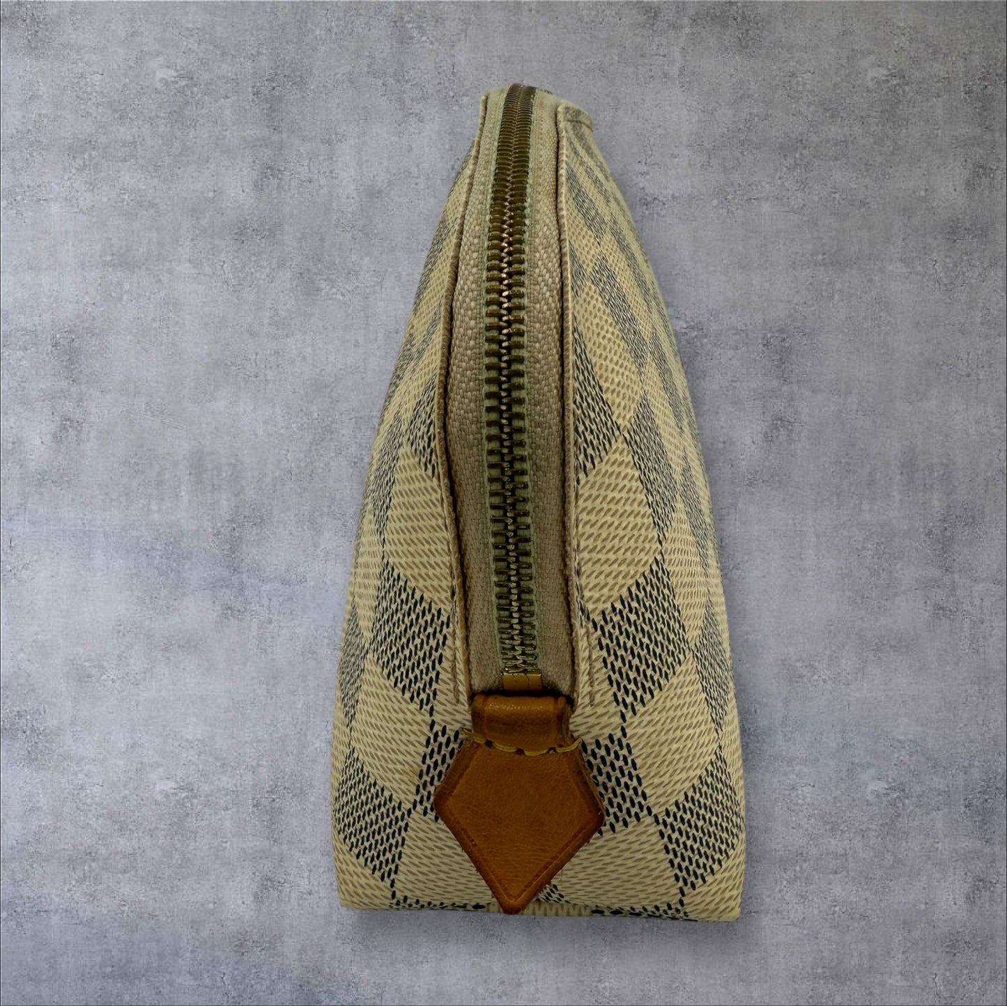 Louis Vuitton Damier Azur Pochette Cosmetic Pouch PM