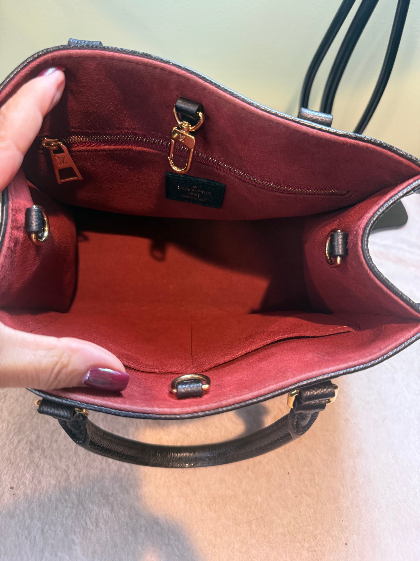 1633. Louis Vuitton Bicolor Empriente OnTheGo PM
