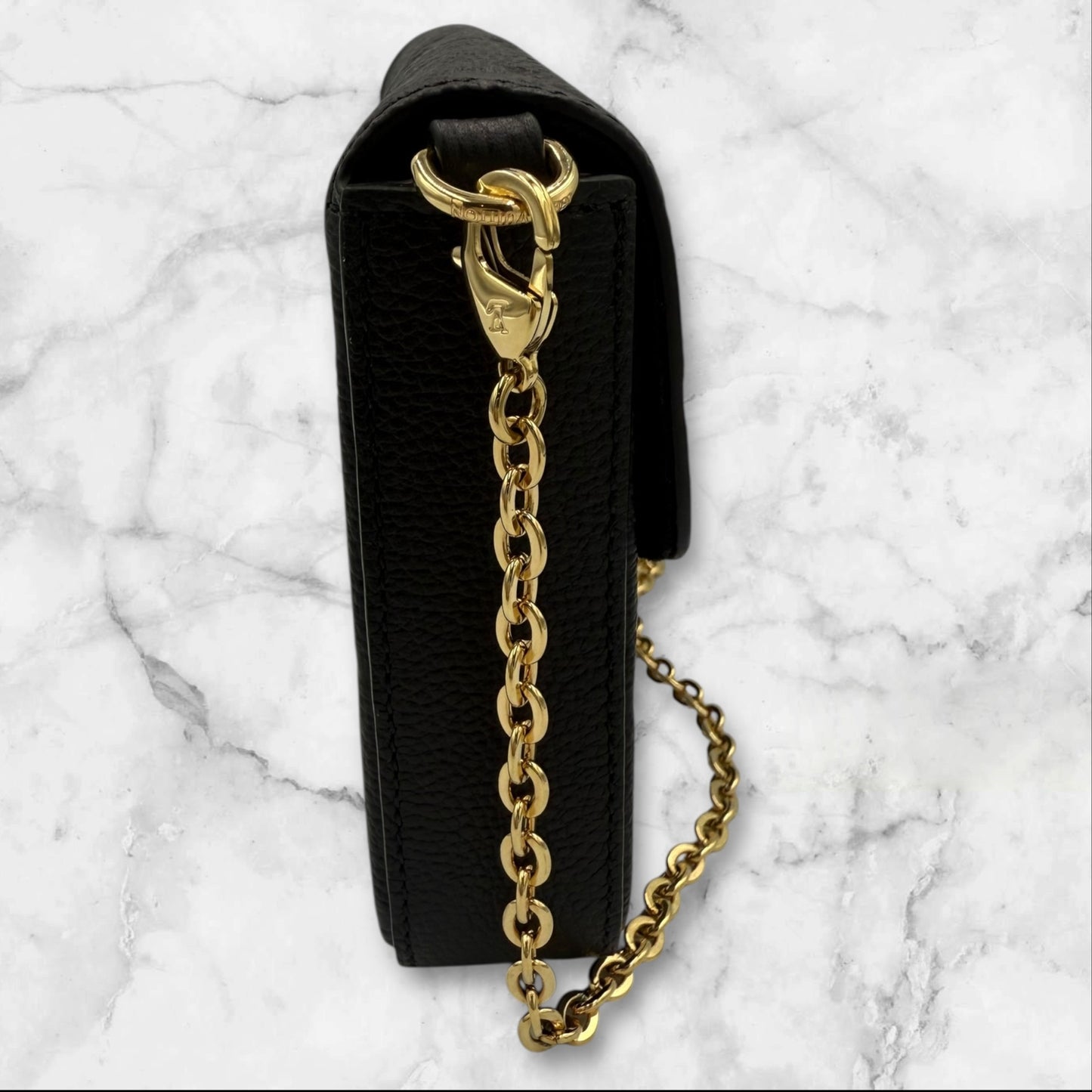 Louis Vuitton Black Empriente Felicie Pochette