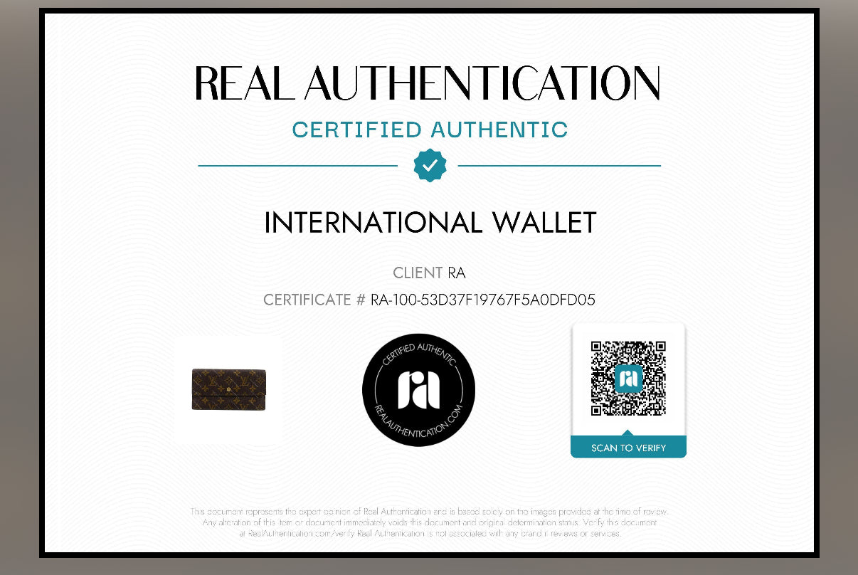 Louis Vuitton Monogram International Wallet