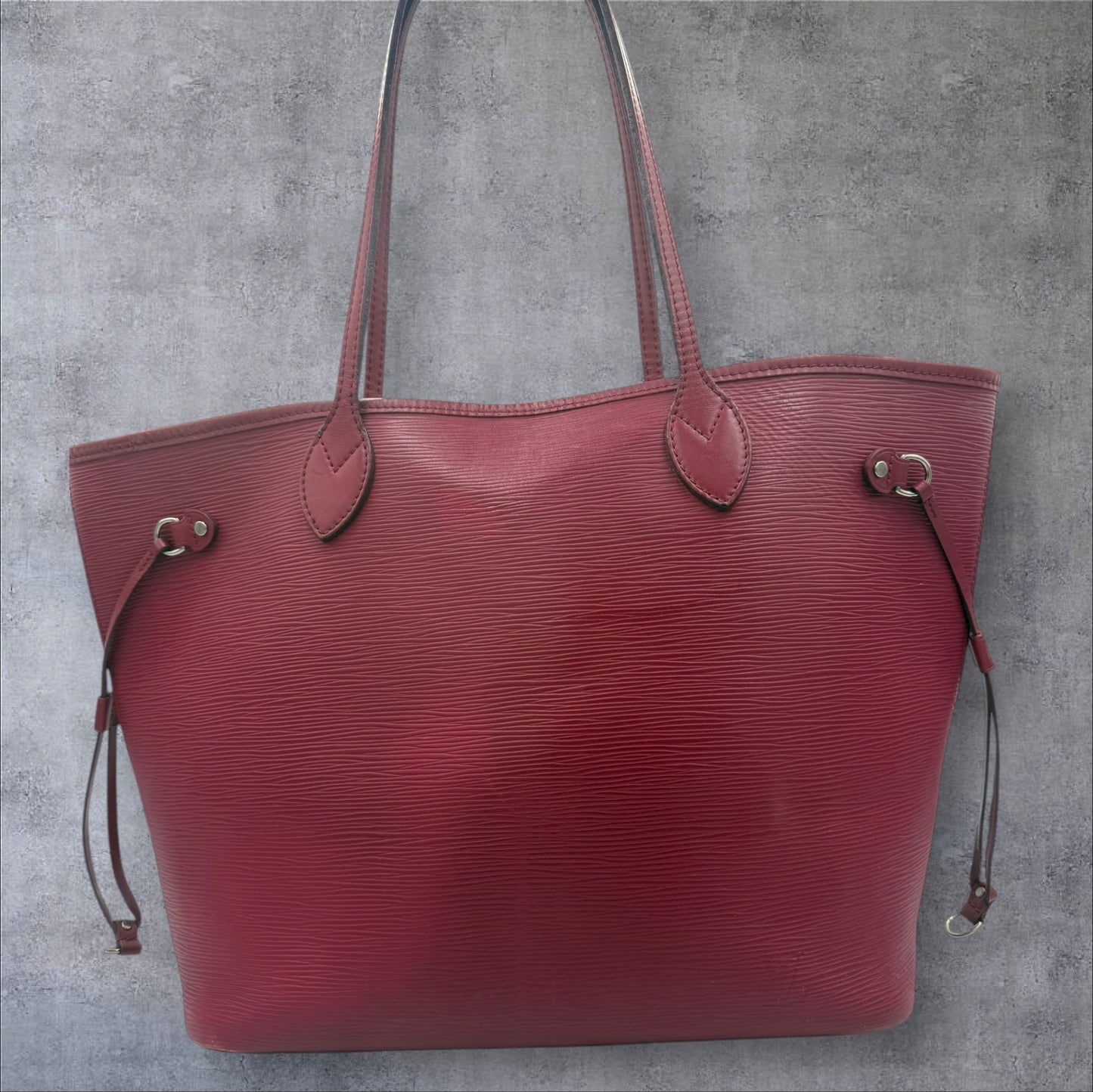 Louis Vuitton Epi Neverfull MM Fuchsia Pink