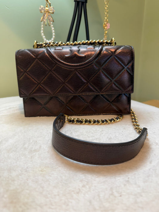 Tory Burch Fleming Soft Leather small shoulder/crossbody bag