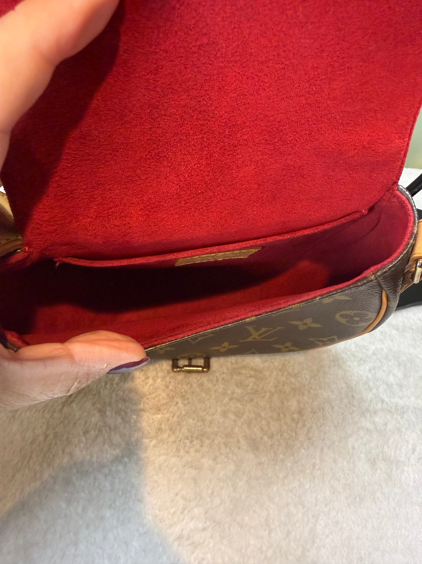 1296. Louis Vuitton Monogram Tambourin Crossbody