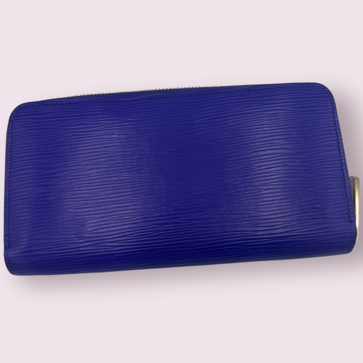 Louis Vuitton Purple Epi Zippy Wallet