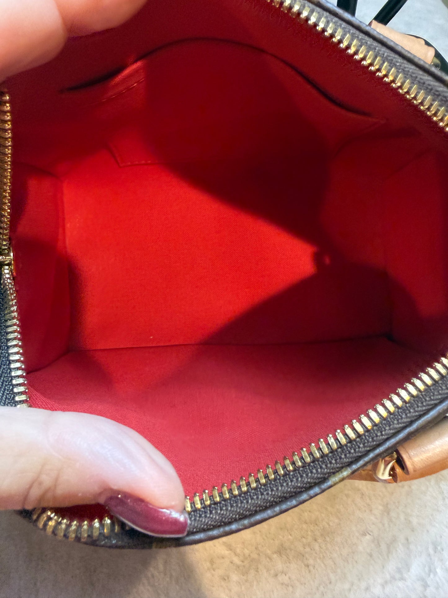 1667. Louis Vuitton Monogram Speedy 20 Bando