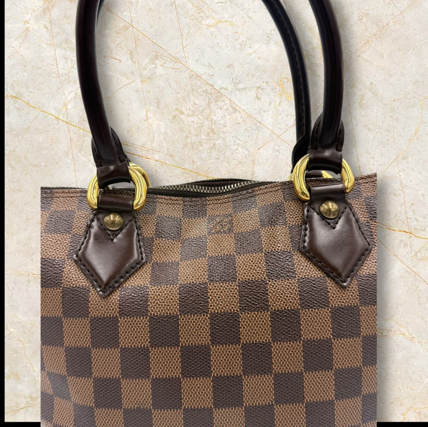 Louis Vuitton Damier Ebene Saleya PM