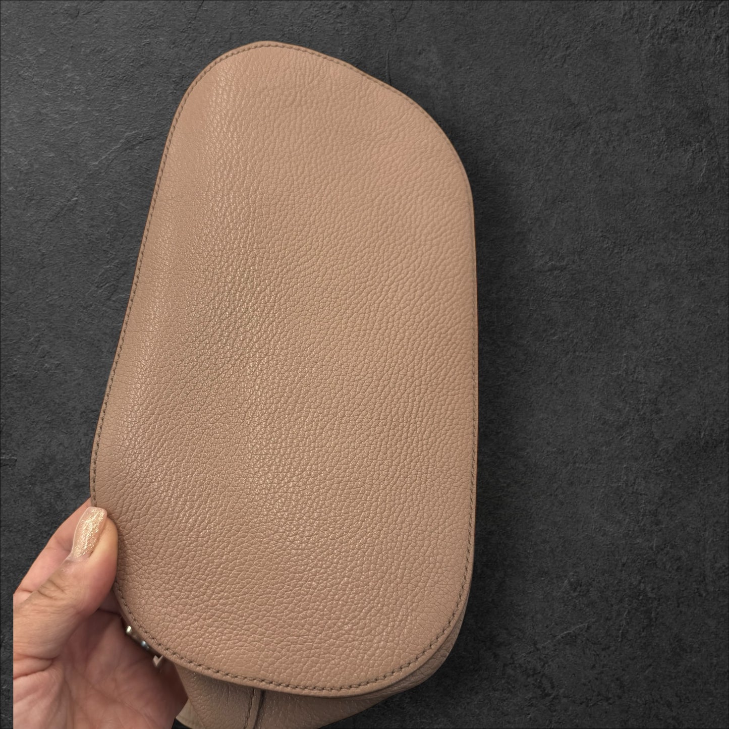 Miu Miu Leather Bucket Crossbody Bag