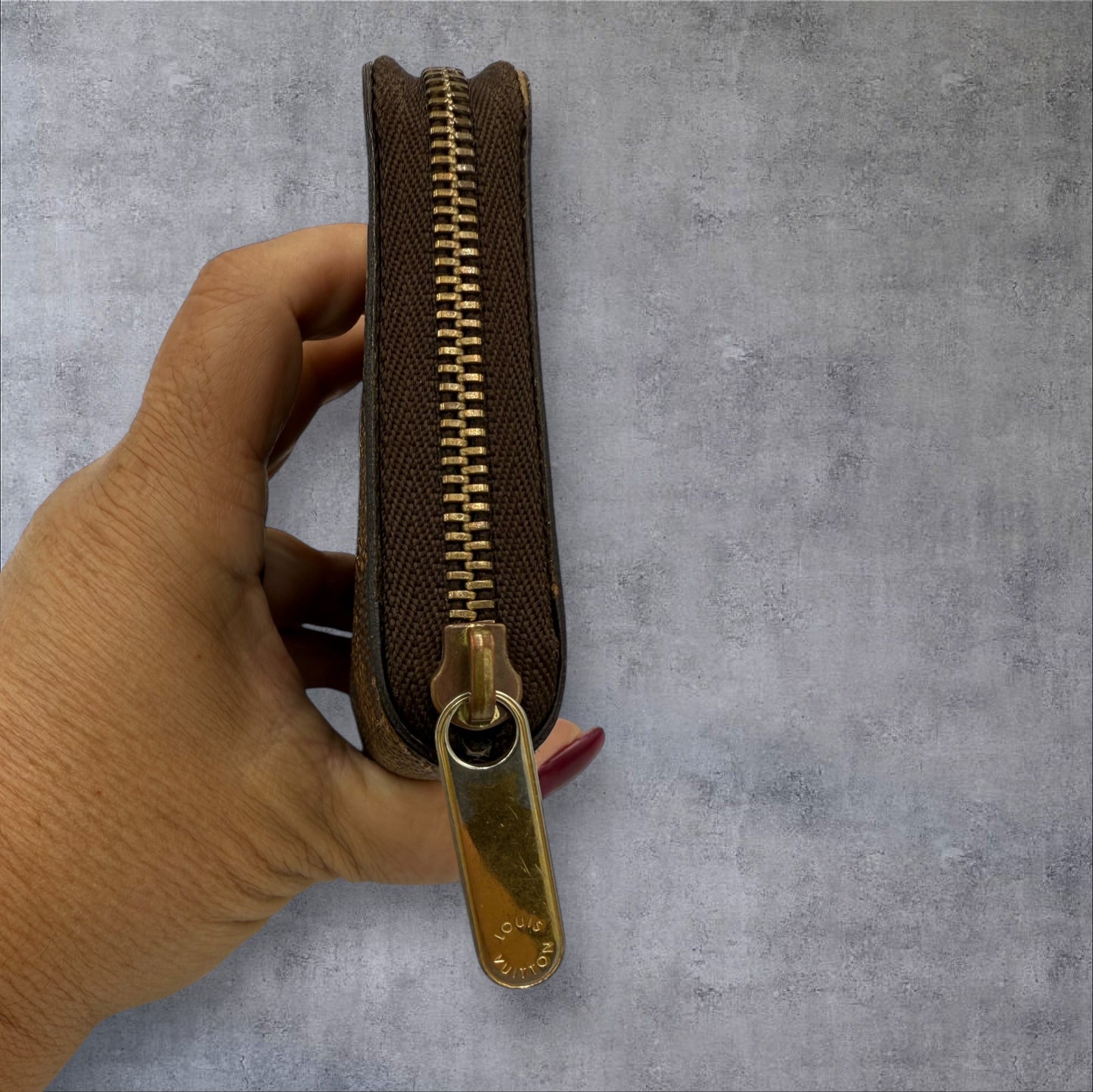 Louis Vuitton Damier Ebene Compact Zippy Wallet