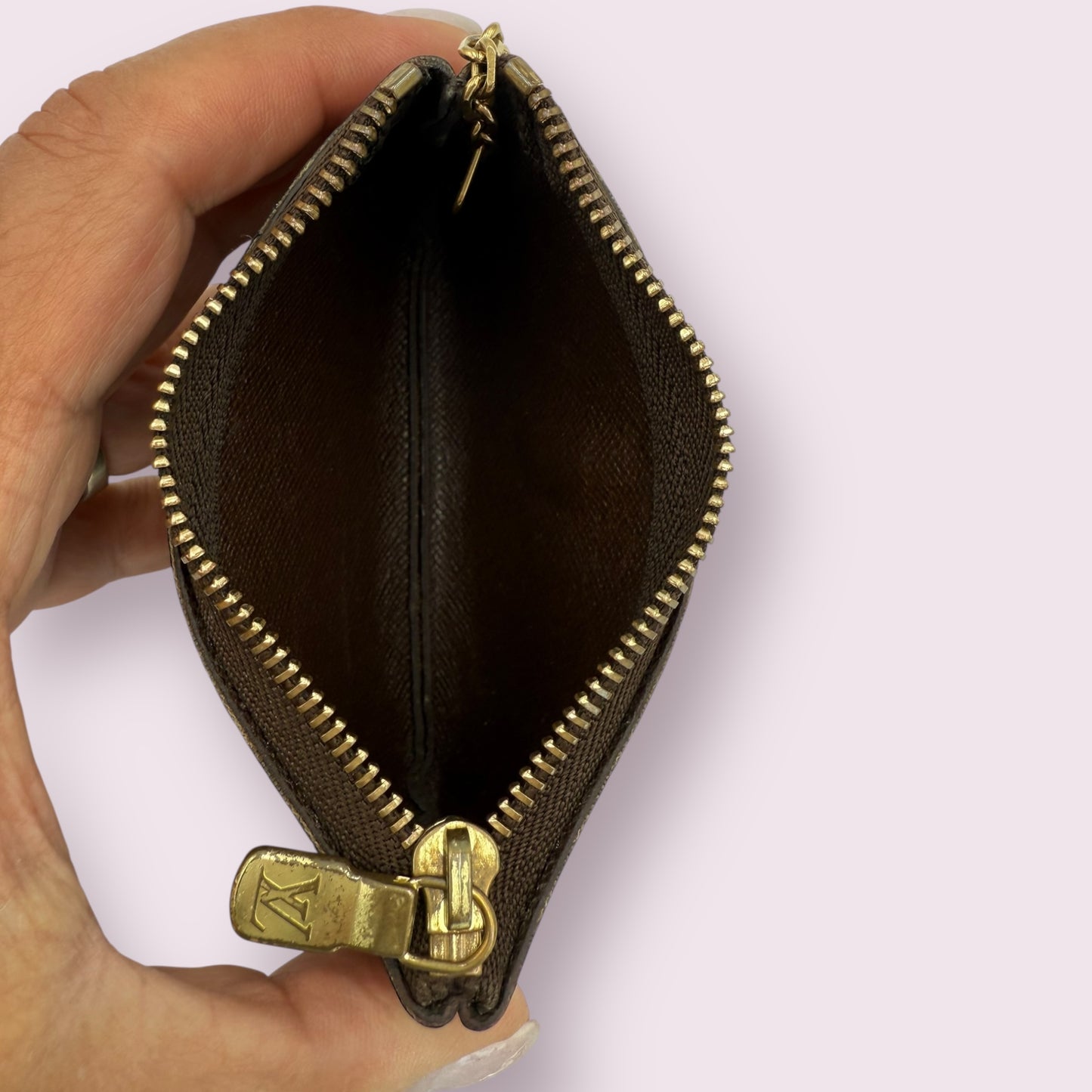 Louis Vuitton Damier Ebene Key Cles