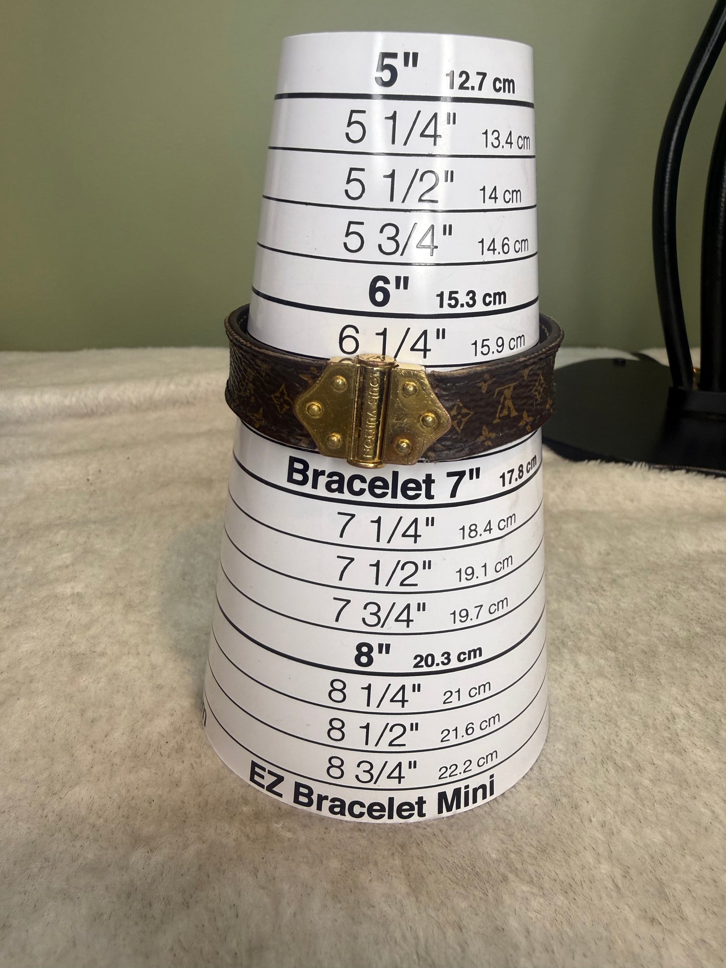 1019. Louis Vuitton Monogram Nano Bracelet