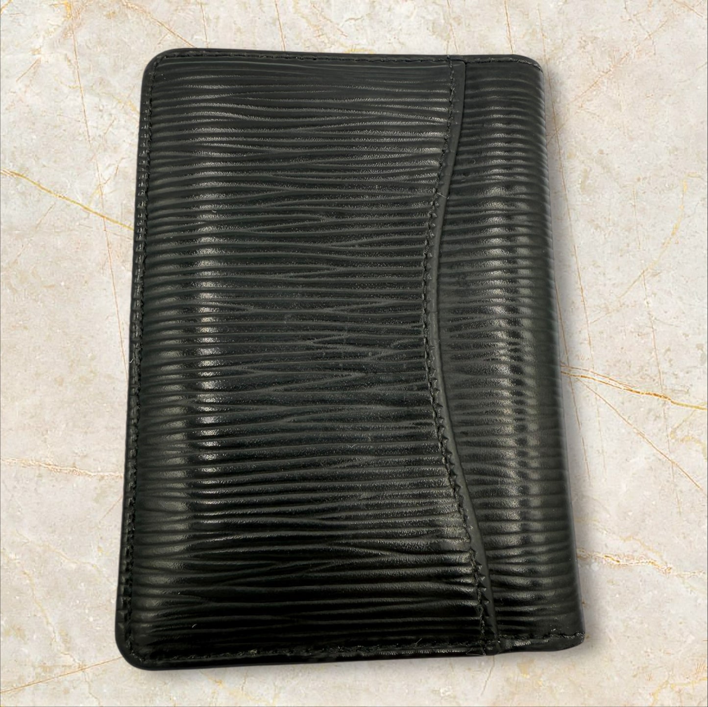 Louis Vuitton Black Epi Leather Pocket Organizer