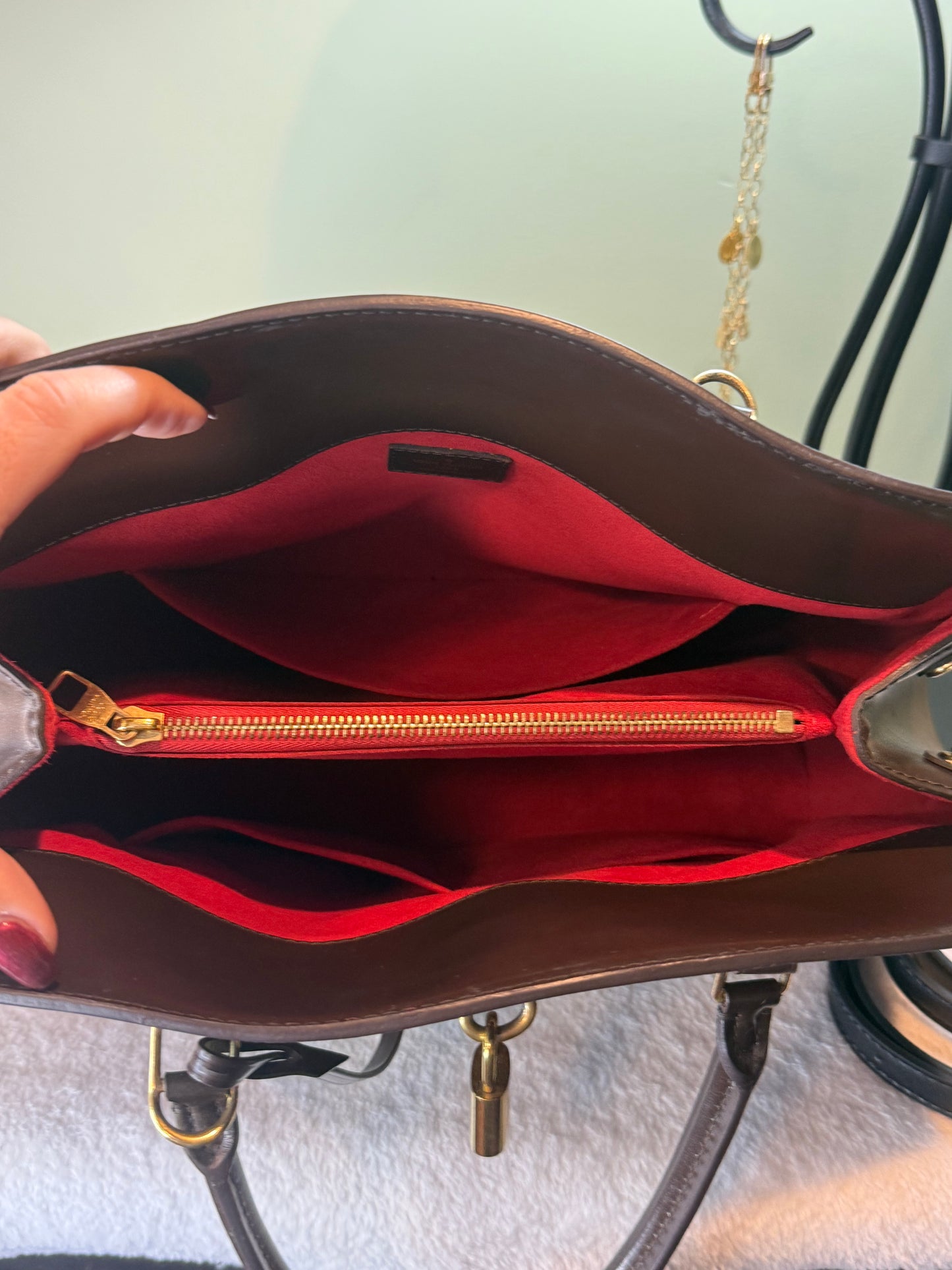 480. Louis Vuitton Damier Ebene Rivoli MM