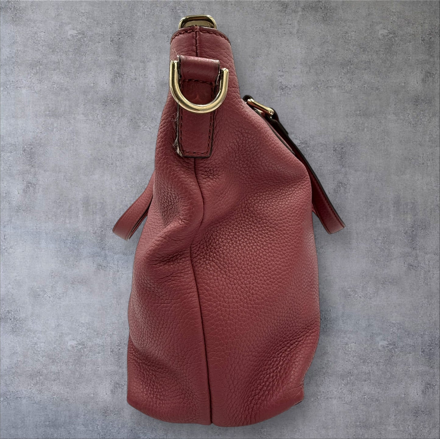 Gucci Pink Bamboo Tassel Leather 2 way Tote