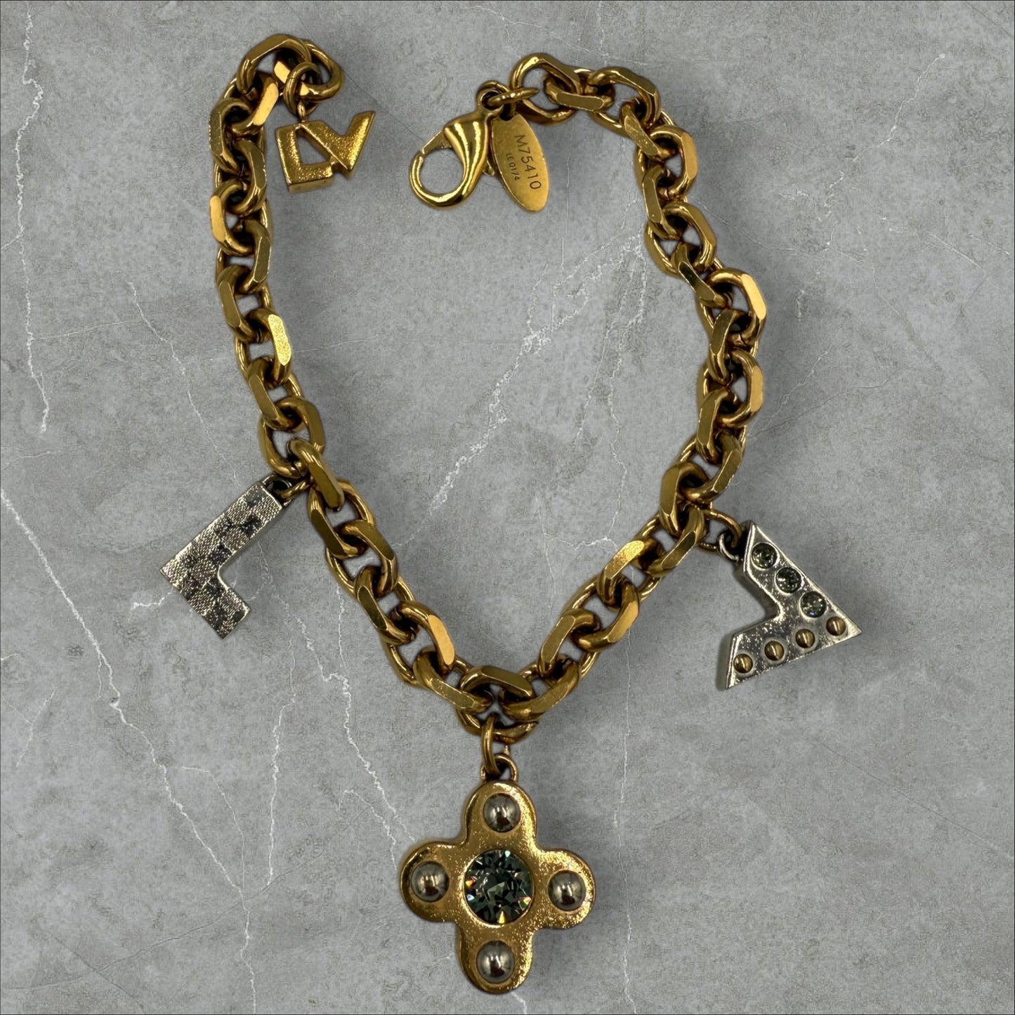 Louis Vuitton Multicolor Love Letter Timeless Bracelet