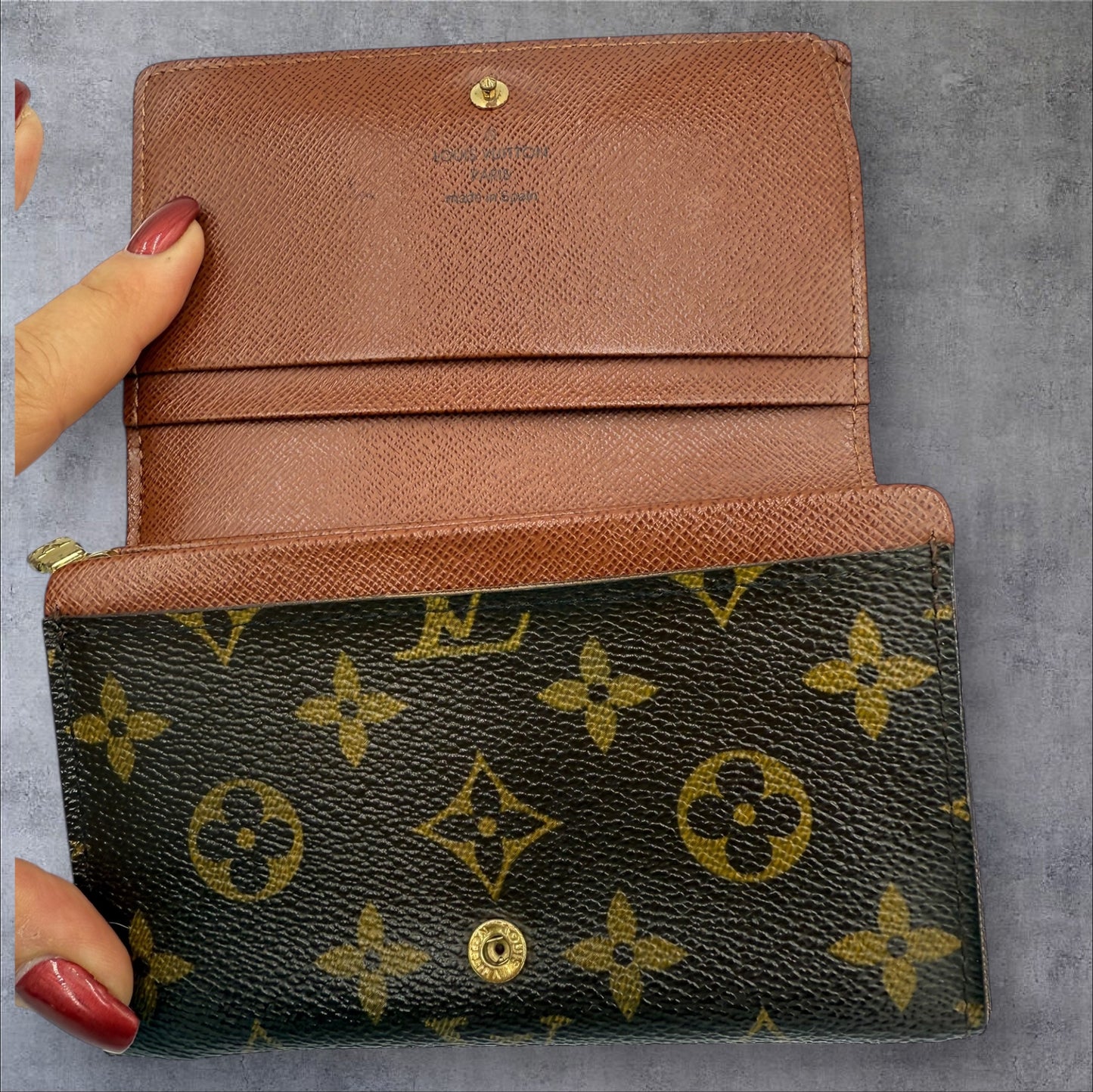 Louis Vuitton Monogram Tresor Wallet