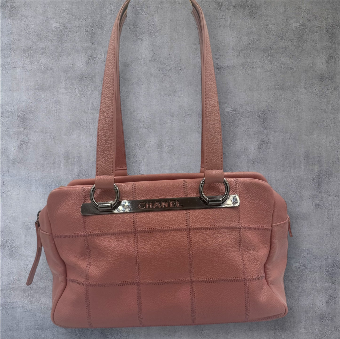 Chanel Pink LAX Bowler Bag