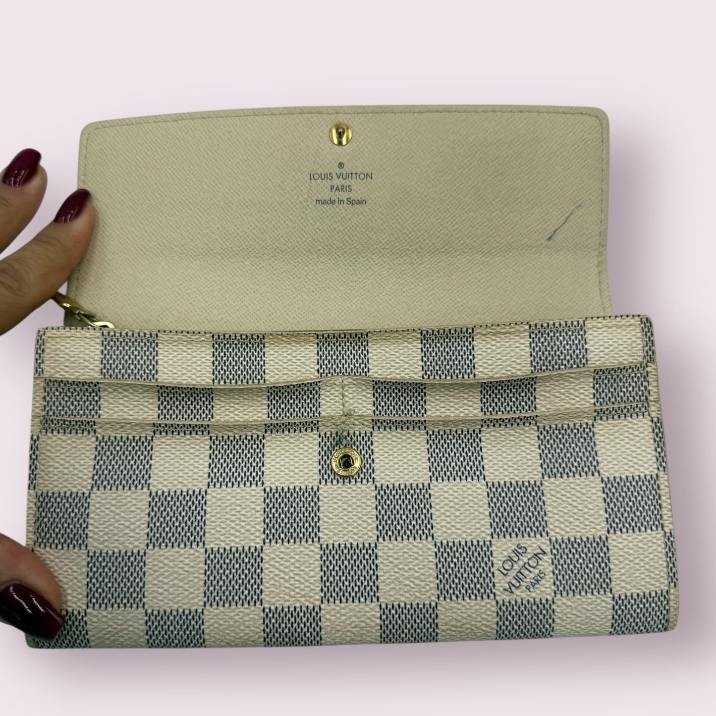 Louis Vuitton Damier Azur Sarah Wallet