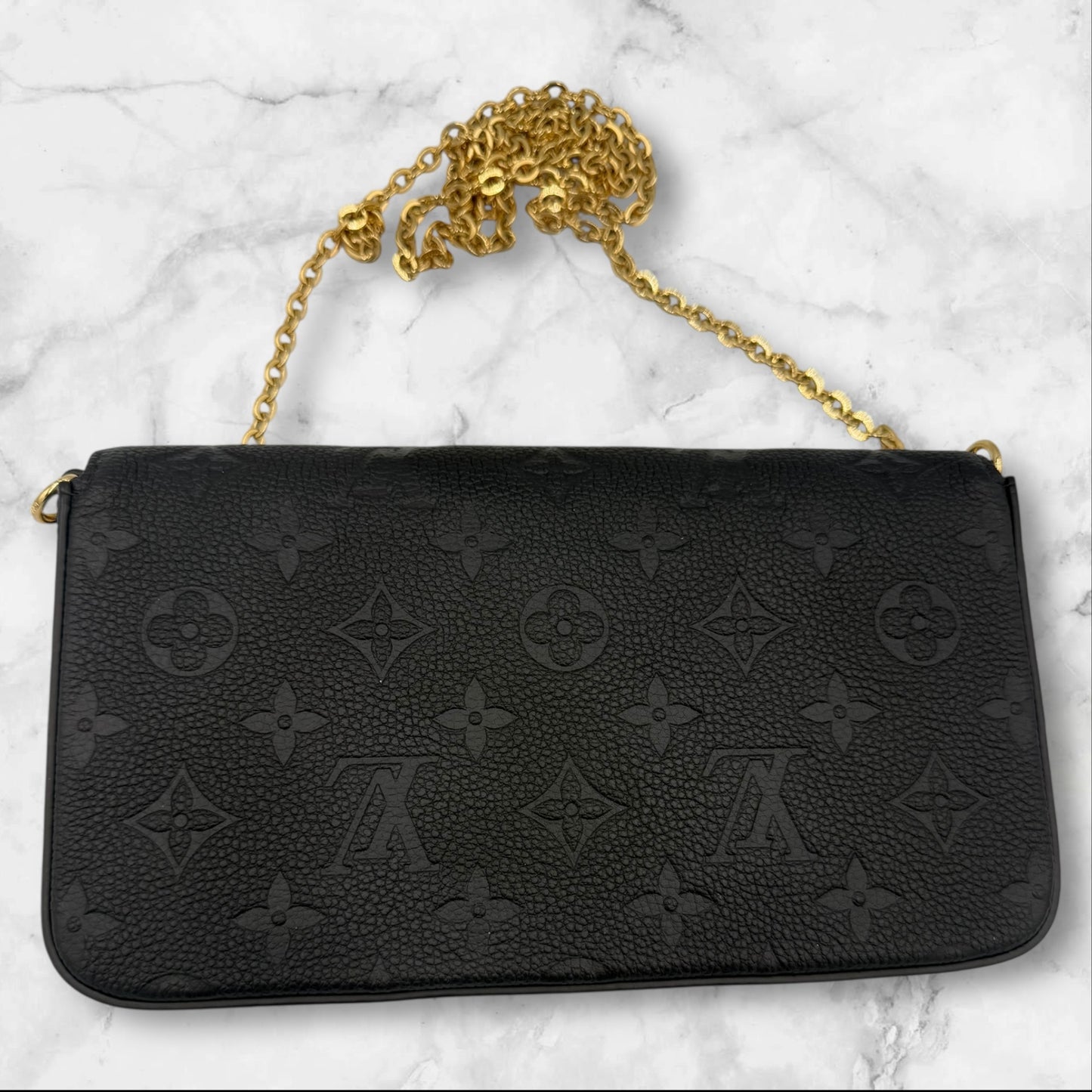 Louis Vuitton Black Empriente Felicie Pochette