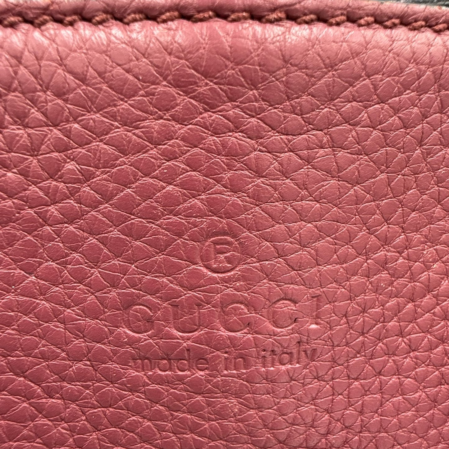 Gucci Pink Bamboo Tassel Leather 2 way Tote