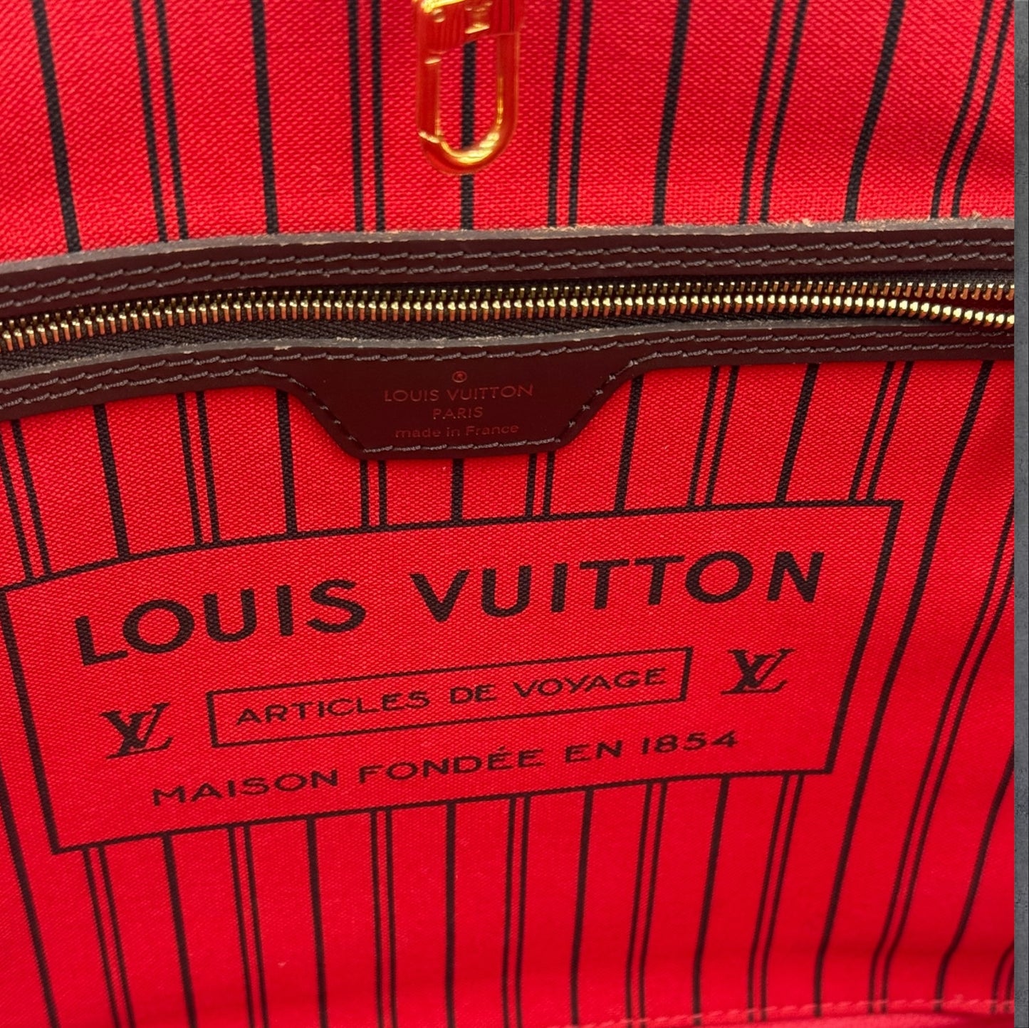 Louis Vuitton Damier Ebene Neverfull MM