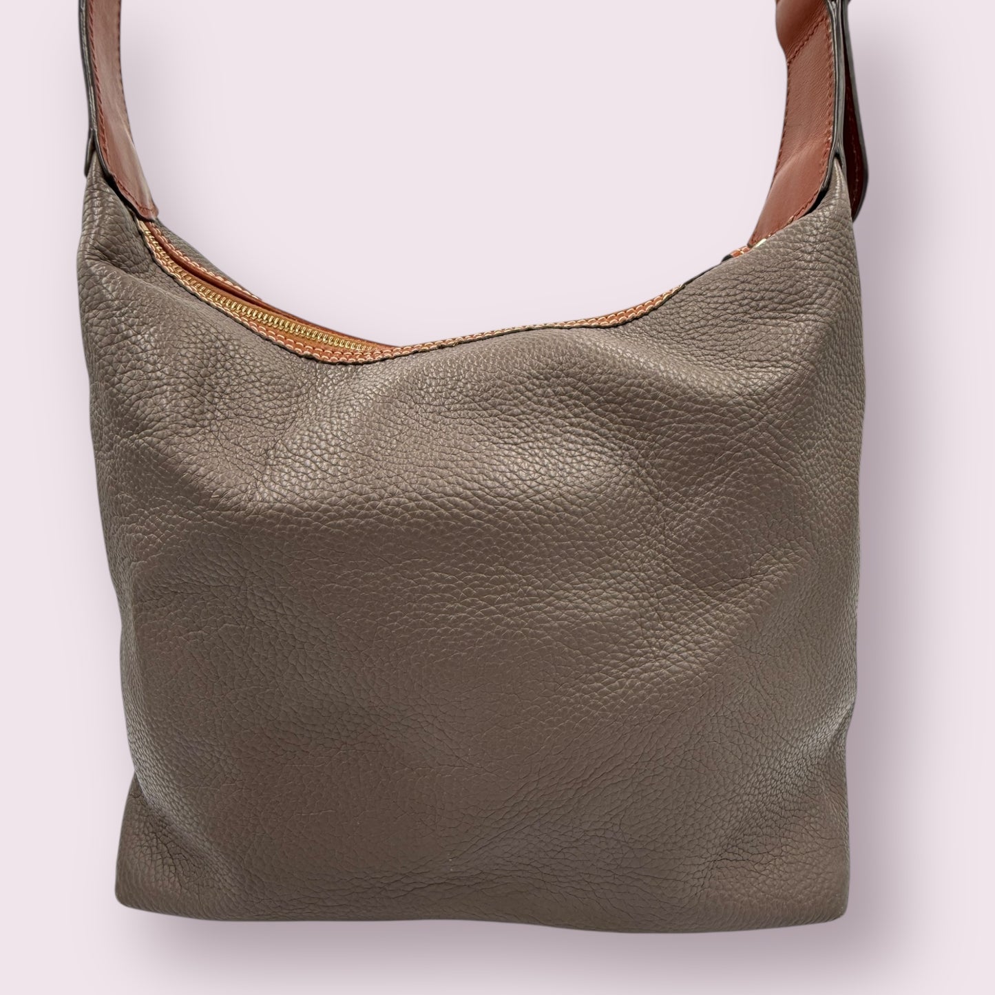 Dooney and Bourke Patterson Paige Sac Hobo Bag in Taupe