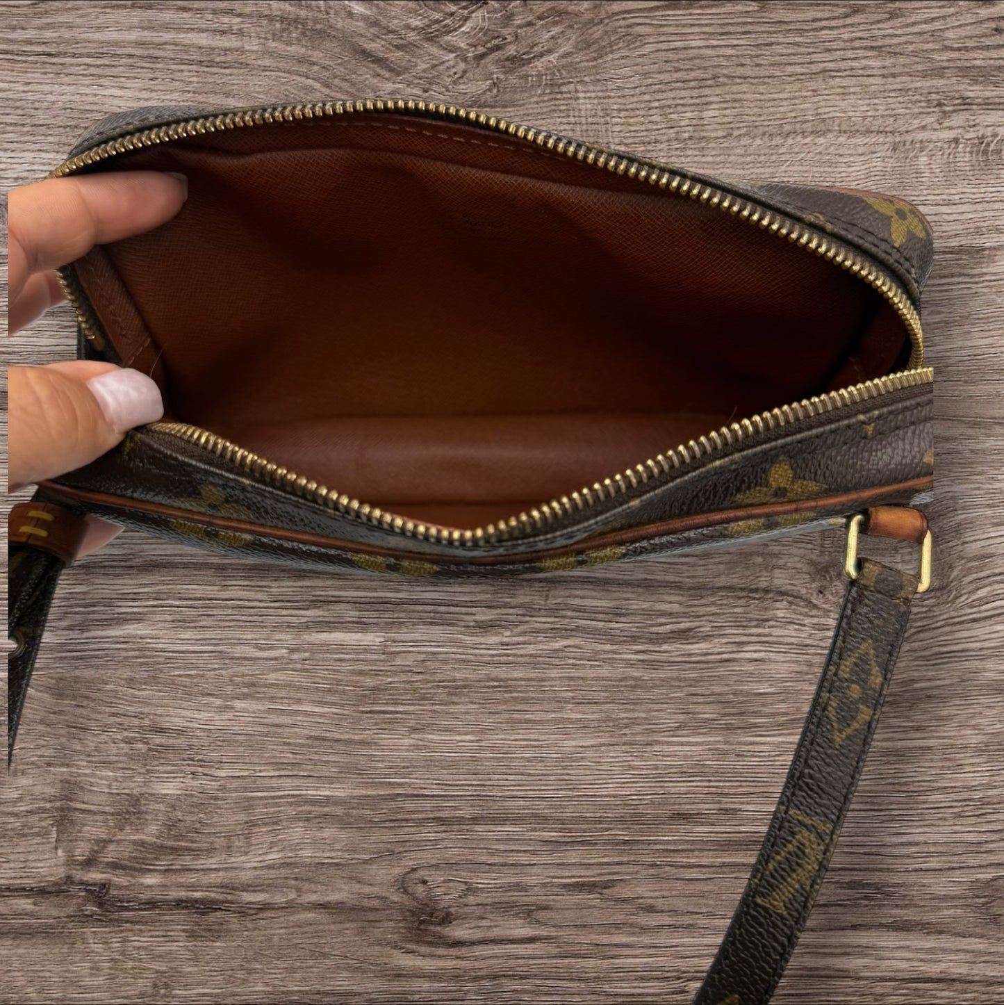 Louis Vuitton Monogram Crossbody with adjustable Strap