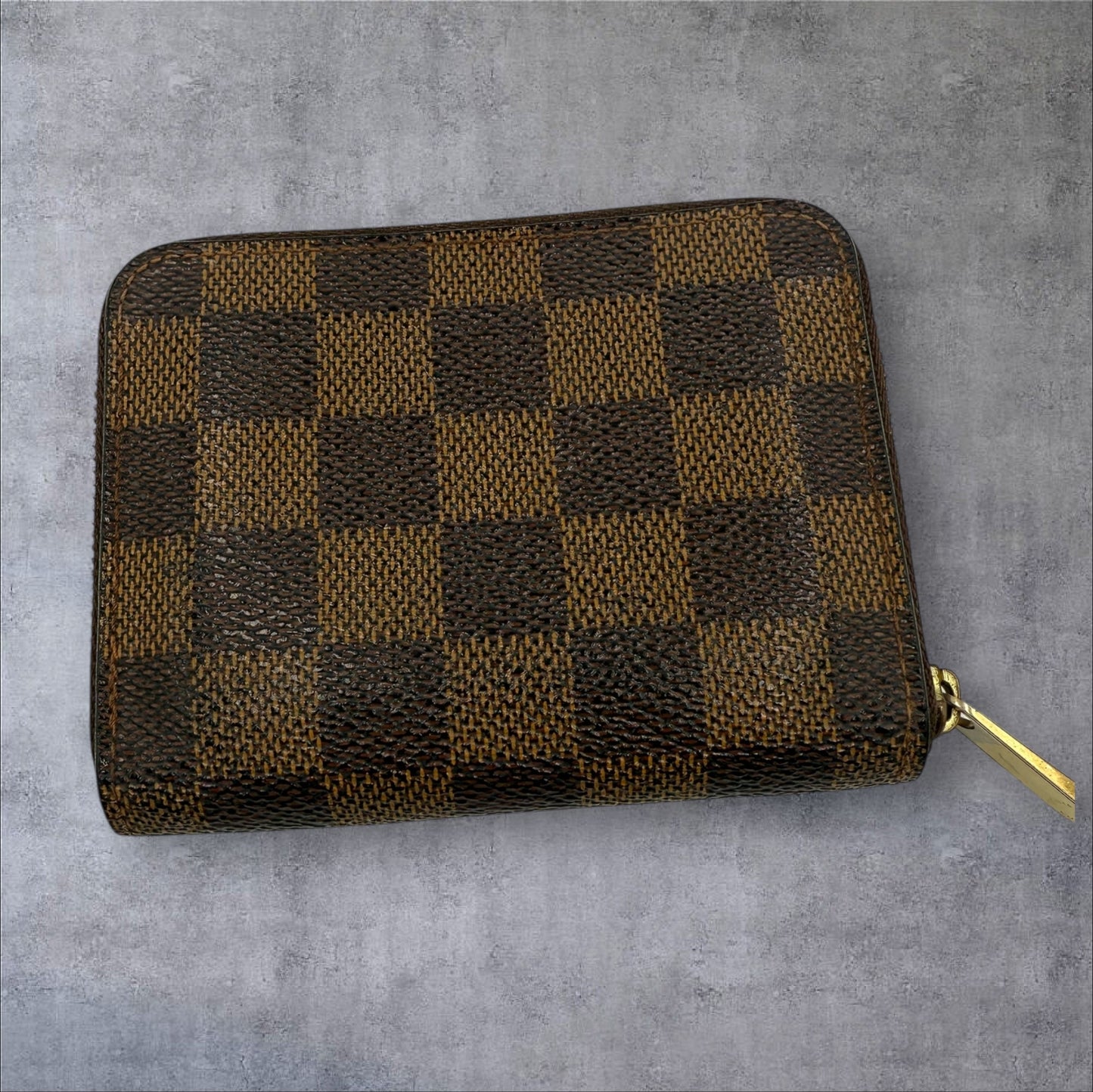 Louis Vuitton Damier Ebene Compact Zippy Wallet
