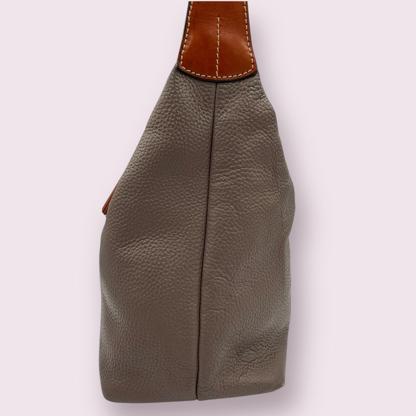 Dooney and Bourke Patterson Paige Sac Hobo Bag in Taupe