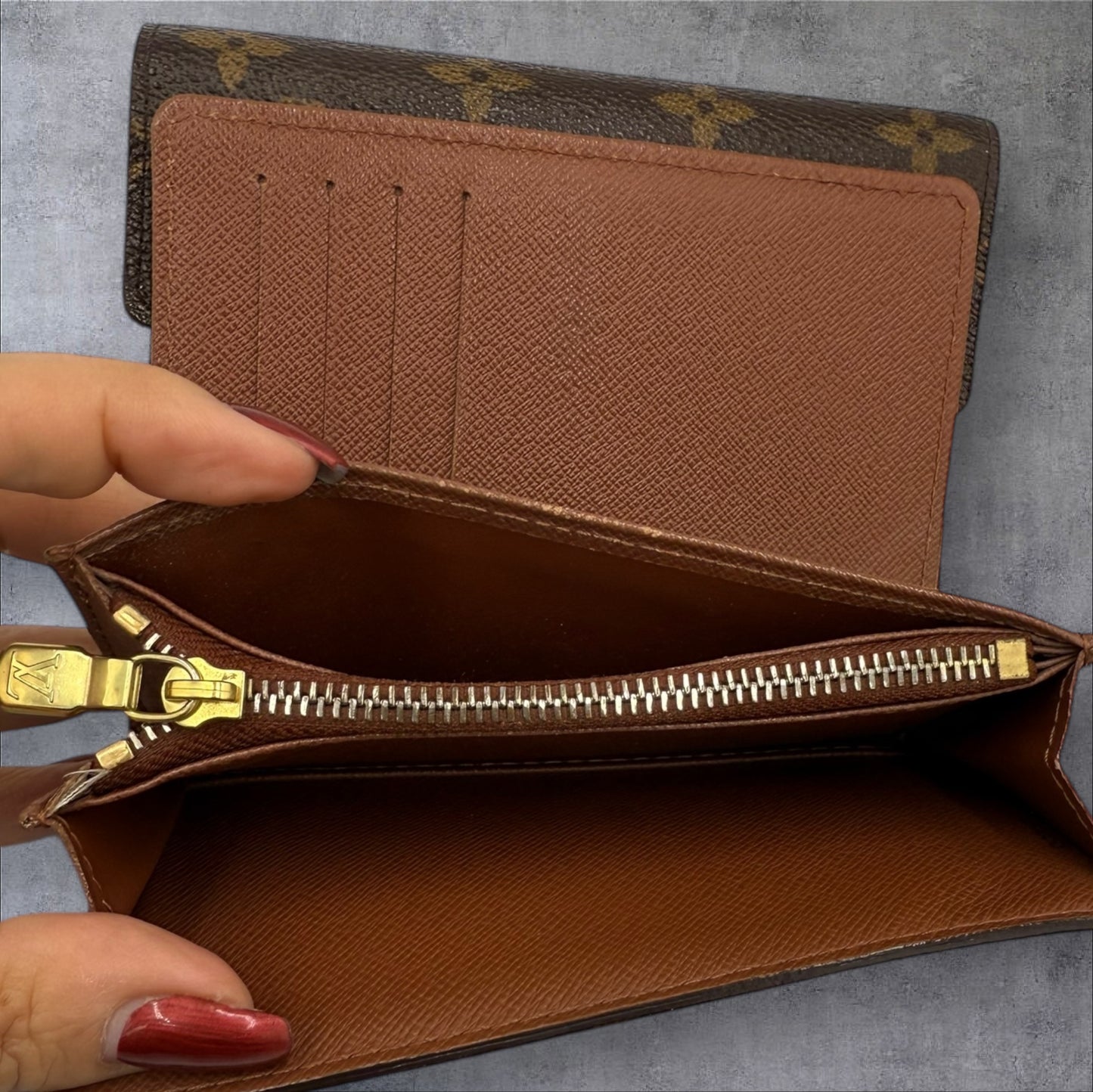 Louis Vuitton Alexandra Portefeuille Monogram Wallet