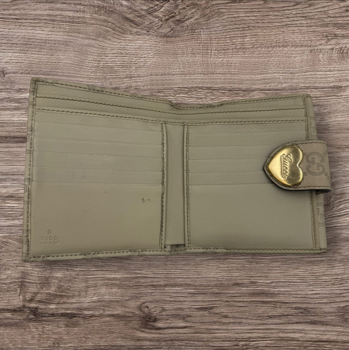 Gucci Heart Compact Wallet