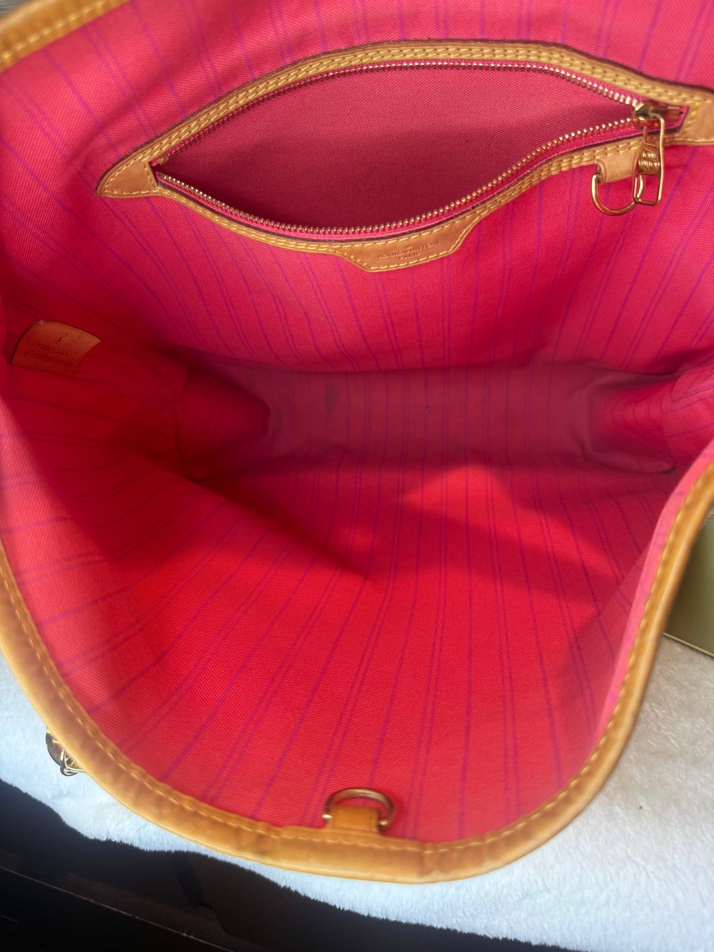 1289. Louis Vuitton Damier Azur Delightful PM