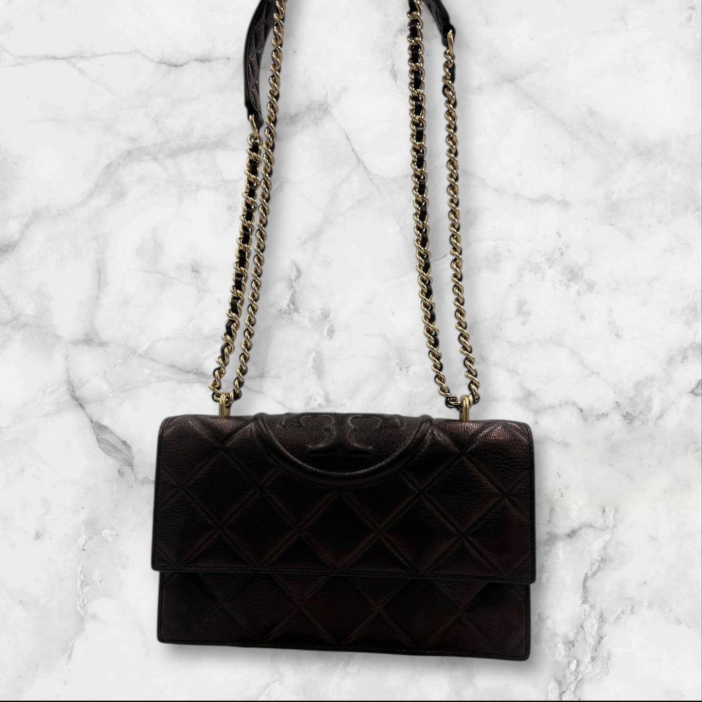 Tory Burch Fleming Soft Leather small shoulder/crossbody bag
