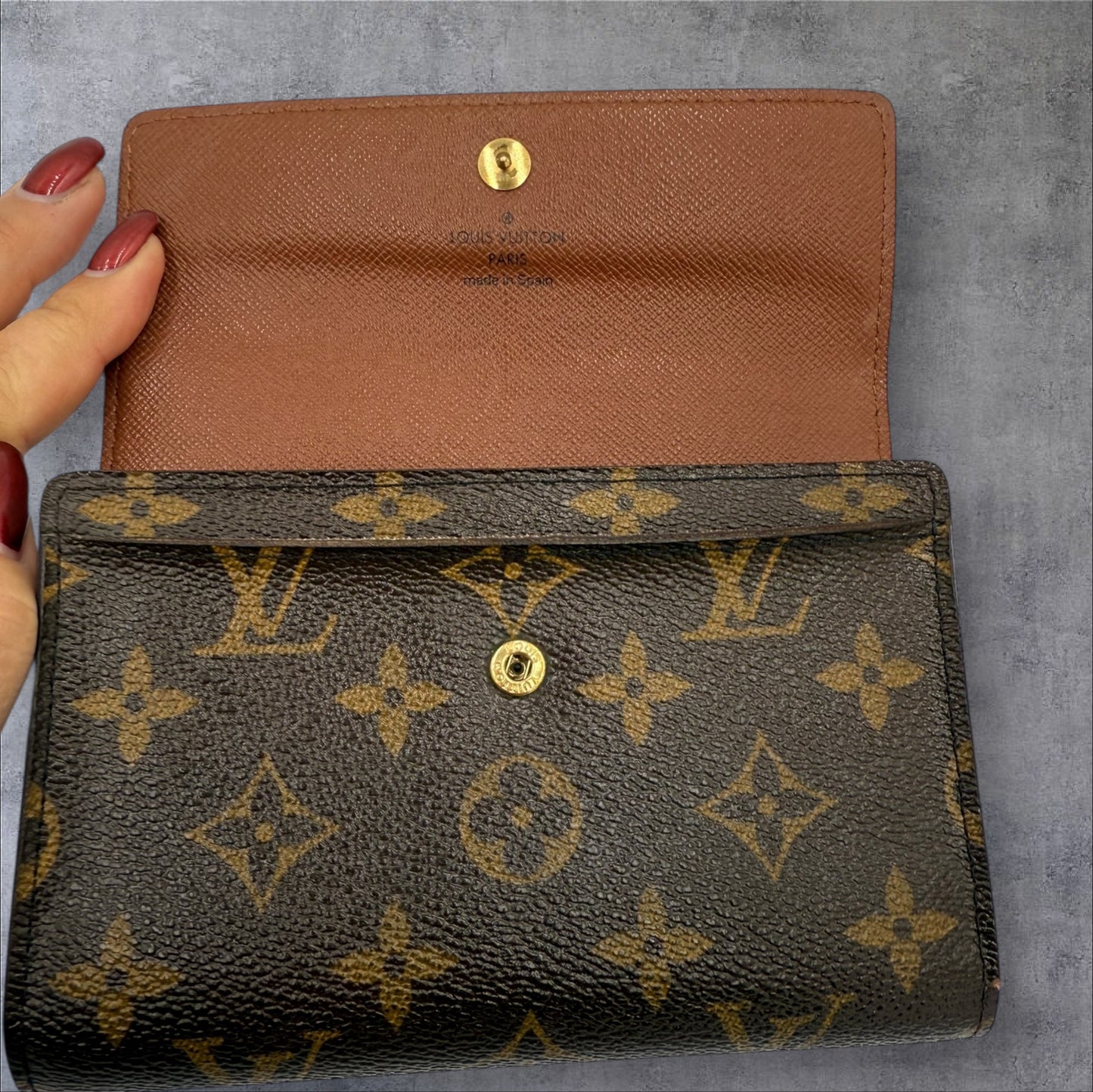 Louis Vuitton Alexandra Portefeuille Monogram Wallet