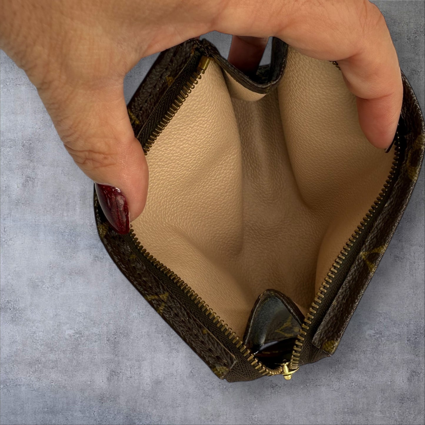 Louis Vuitton Monogram Mini Toilette/Cosmetic 15 Pouch
