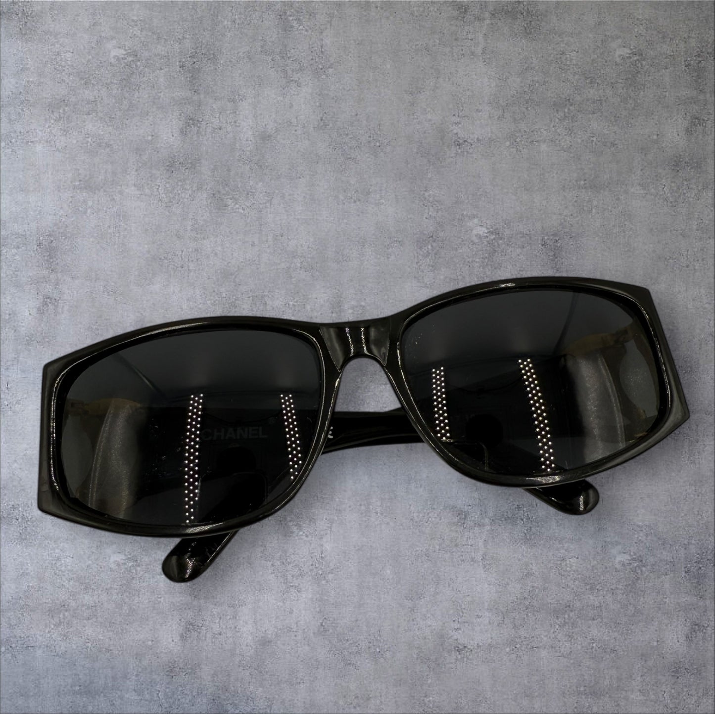 337. Chanel Black Sunglasses