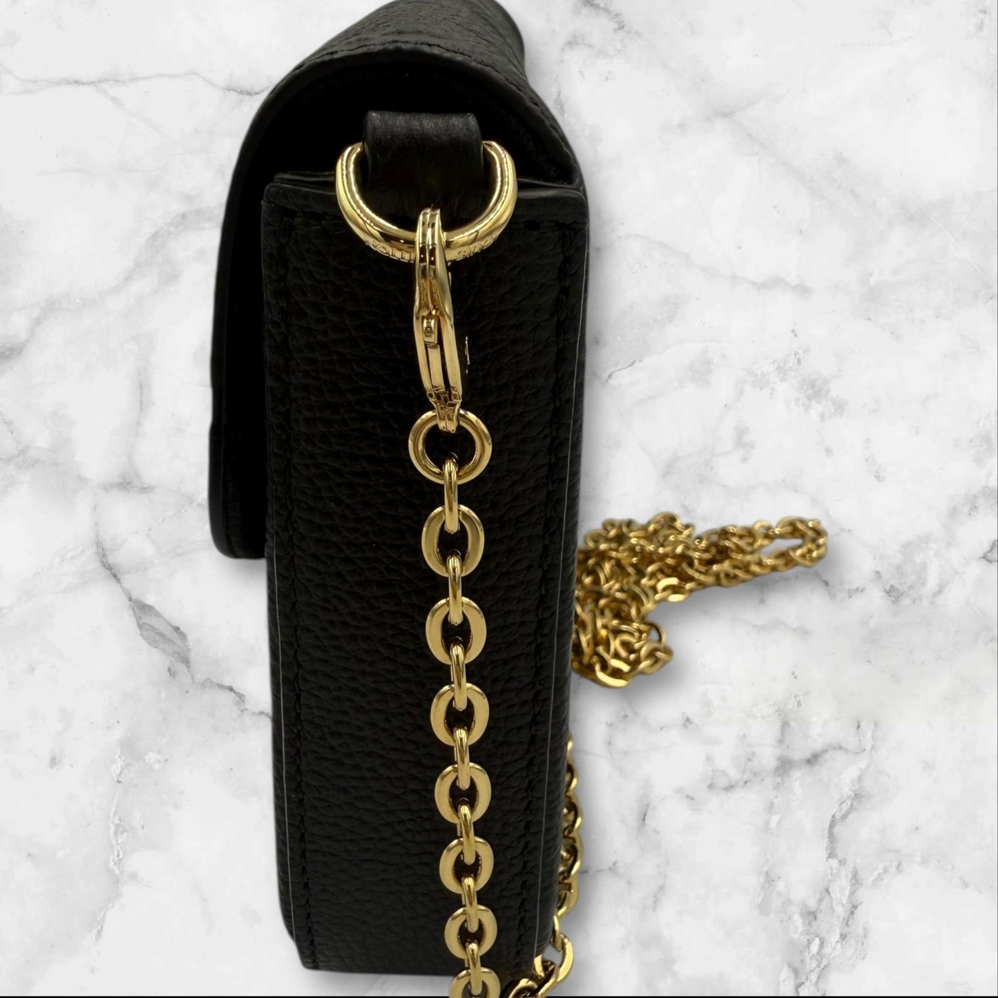 Louis Vuitton Black Empriente Felicie Pochette