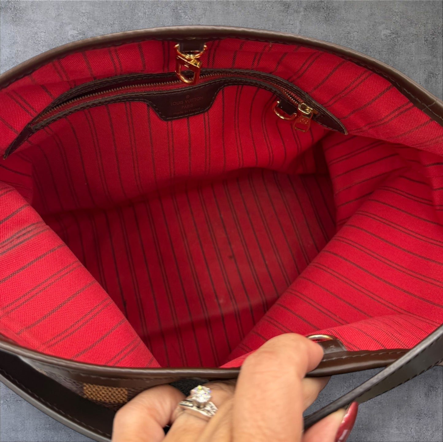 Louis Vuitton Damier Ebene Delightful PM