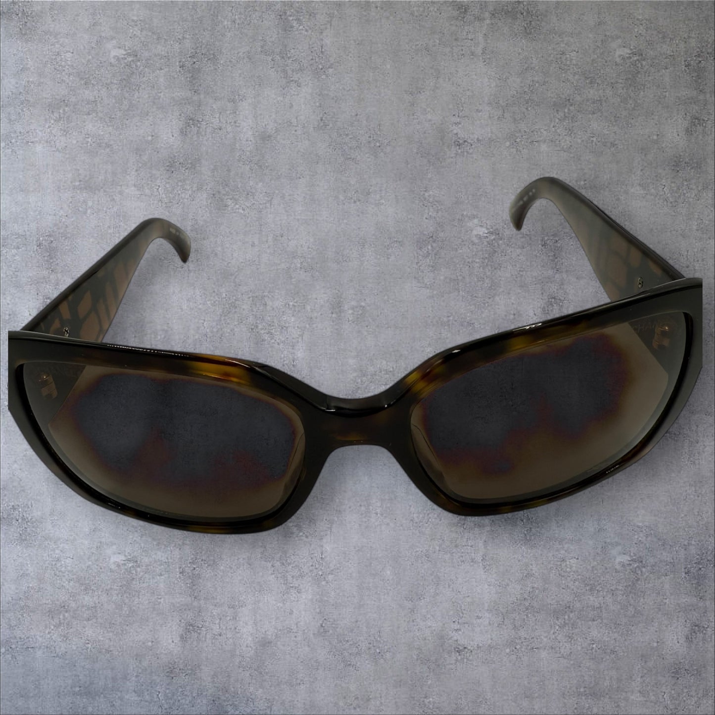338. Chanel Tortoise Shell Sunglasses