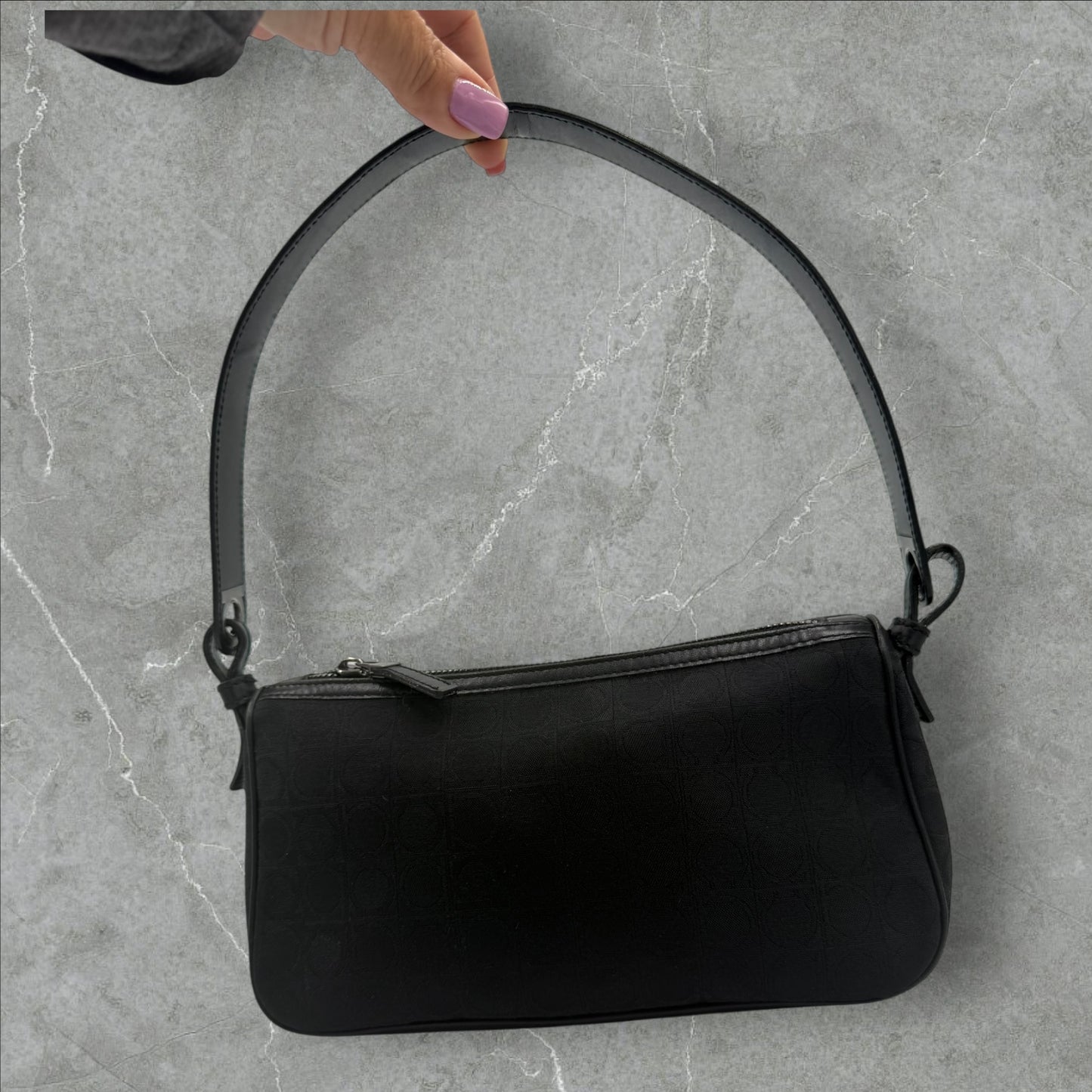 Salvatore Ferragamo Black mini Shoulder/ hand bag