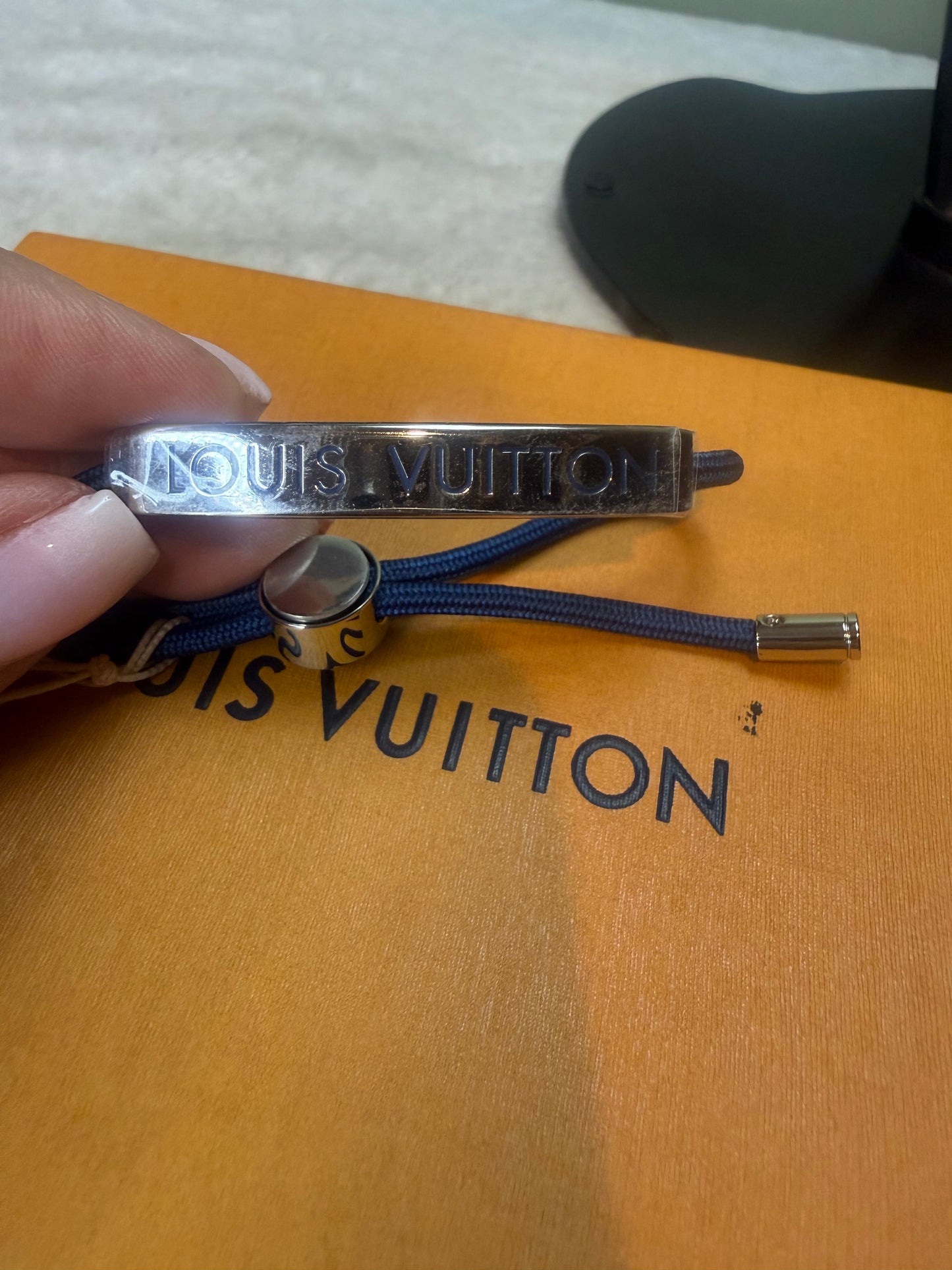 1409. Louis Vuitton Blue Space Bracelet
