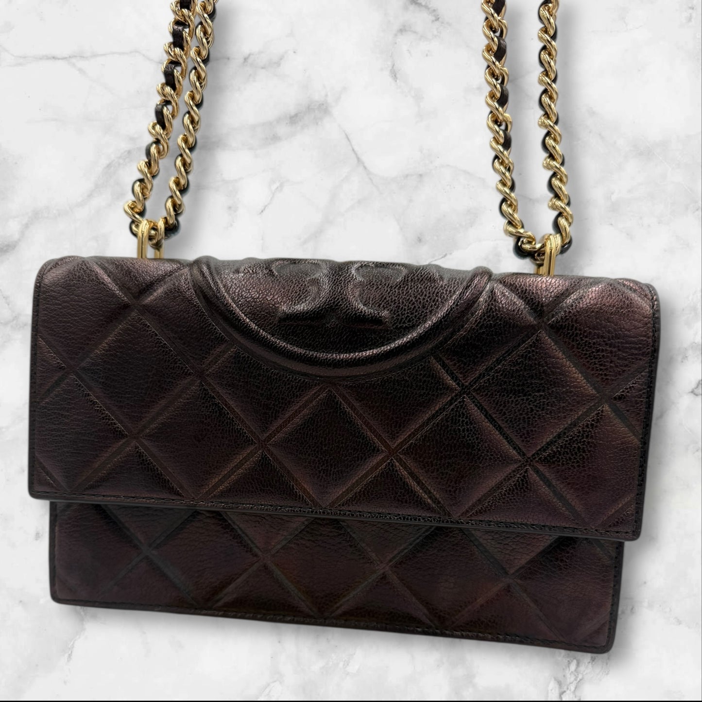 Tory Burch Fleming Soft Leather small shoulder/crossbody bag
