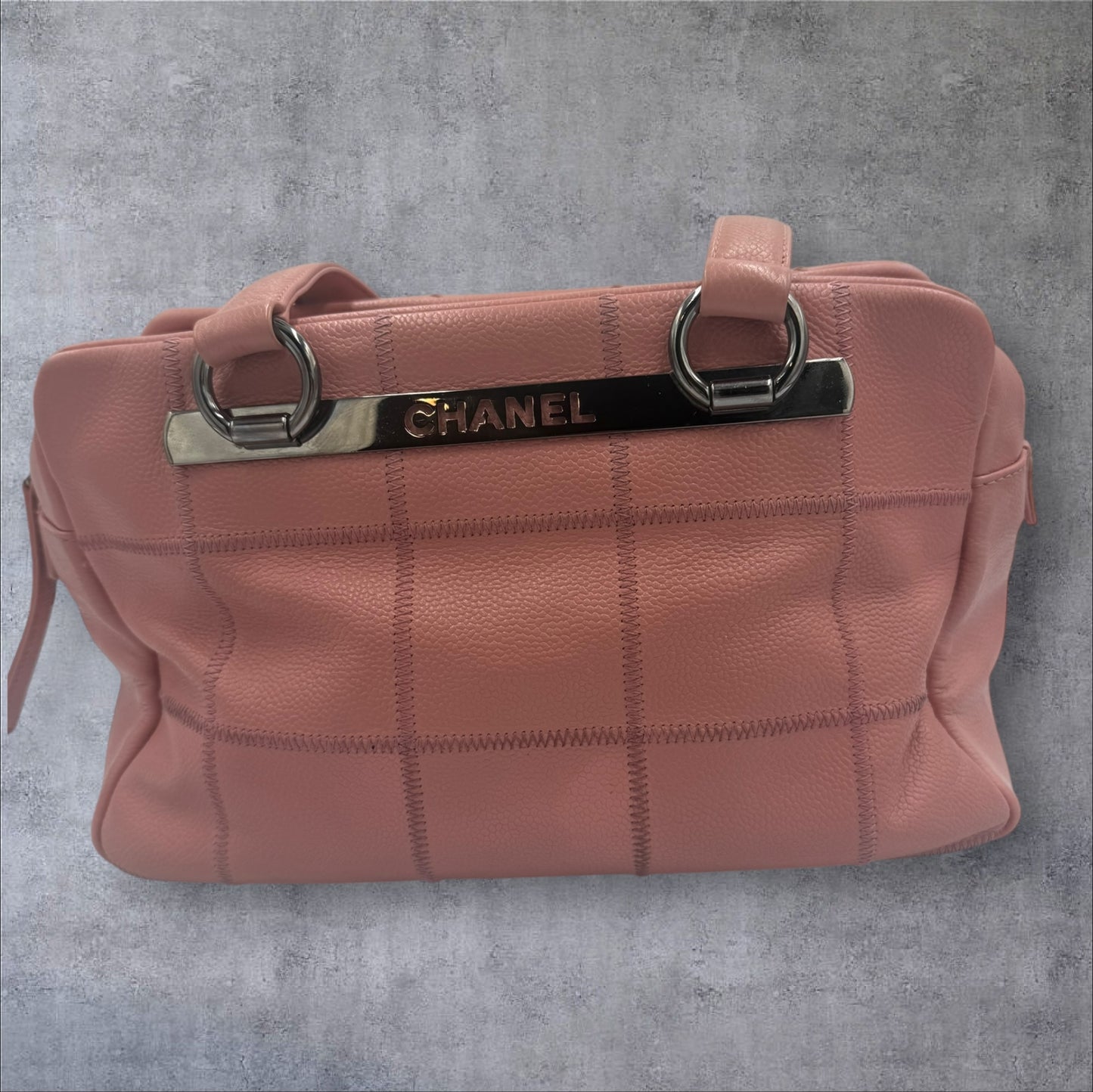 Chanel Pink LAX Bowler Bag