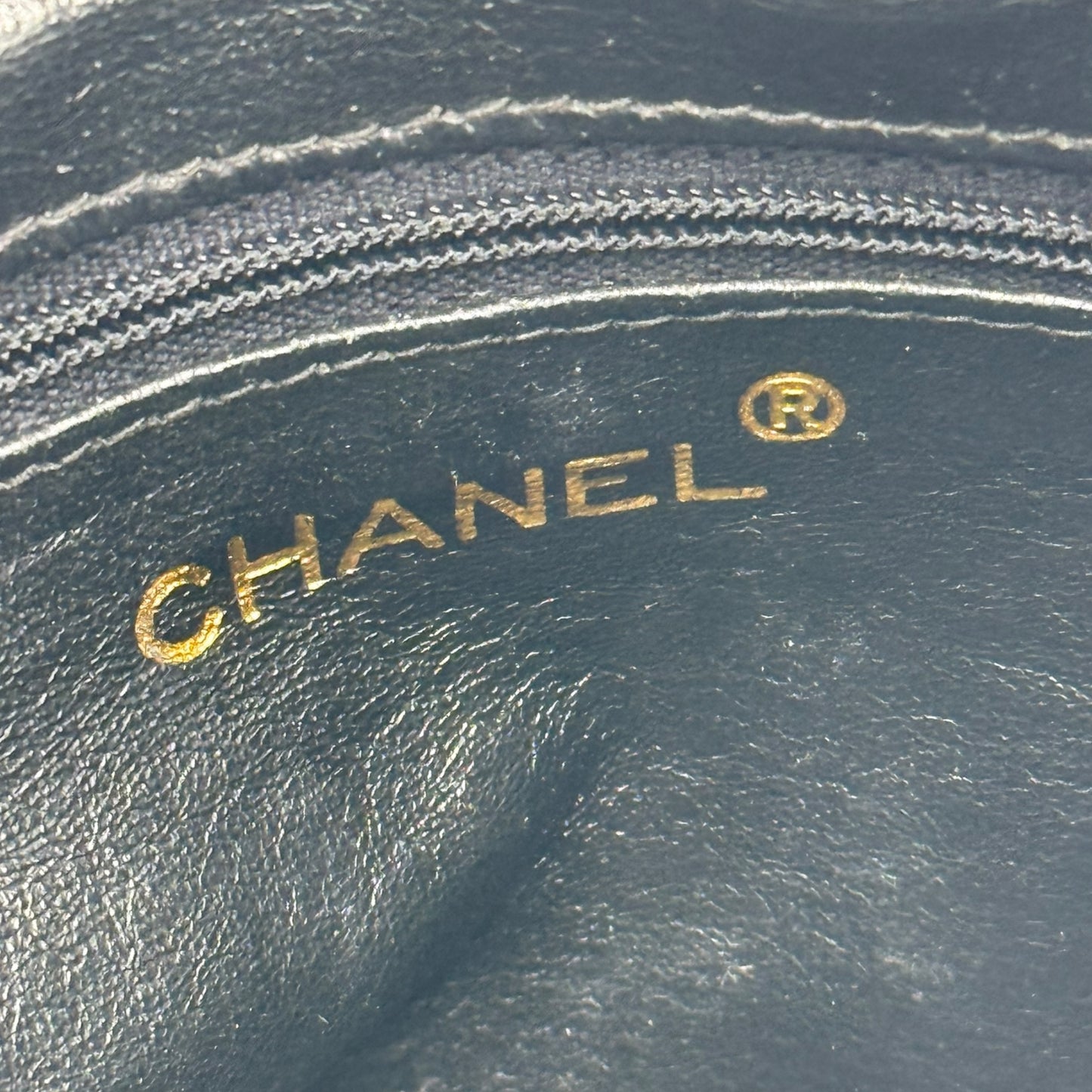 356. Chanel Black Series 0 (1986-1988) Camera Bag