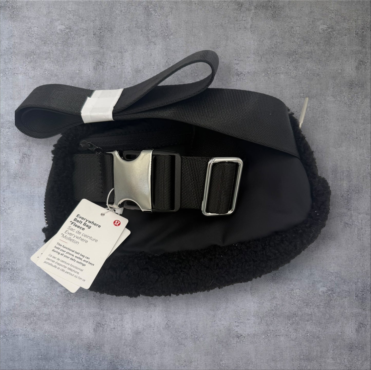 Lululemon Everywhere Belt Bag Black Fleece