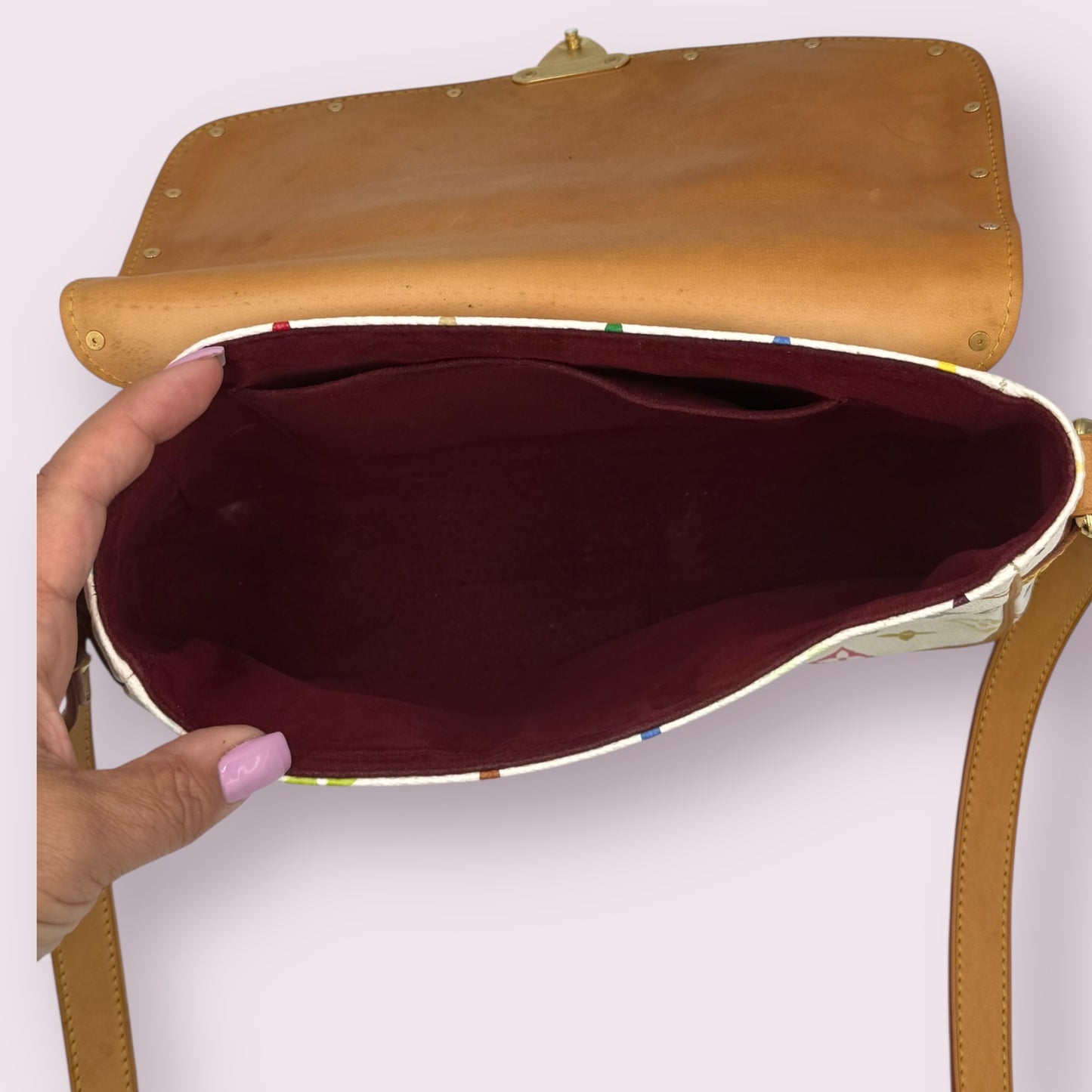 Louis Vuitton Murakami Sologne Multicolor Bag