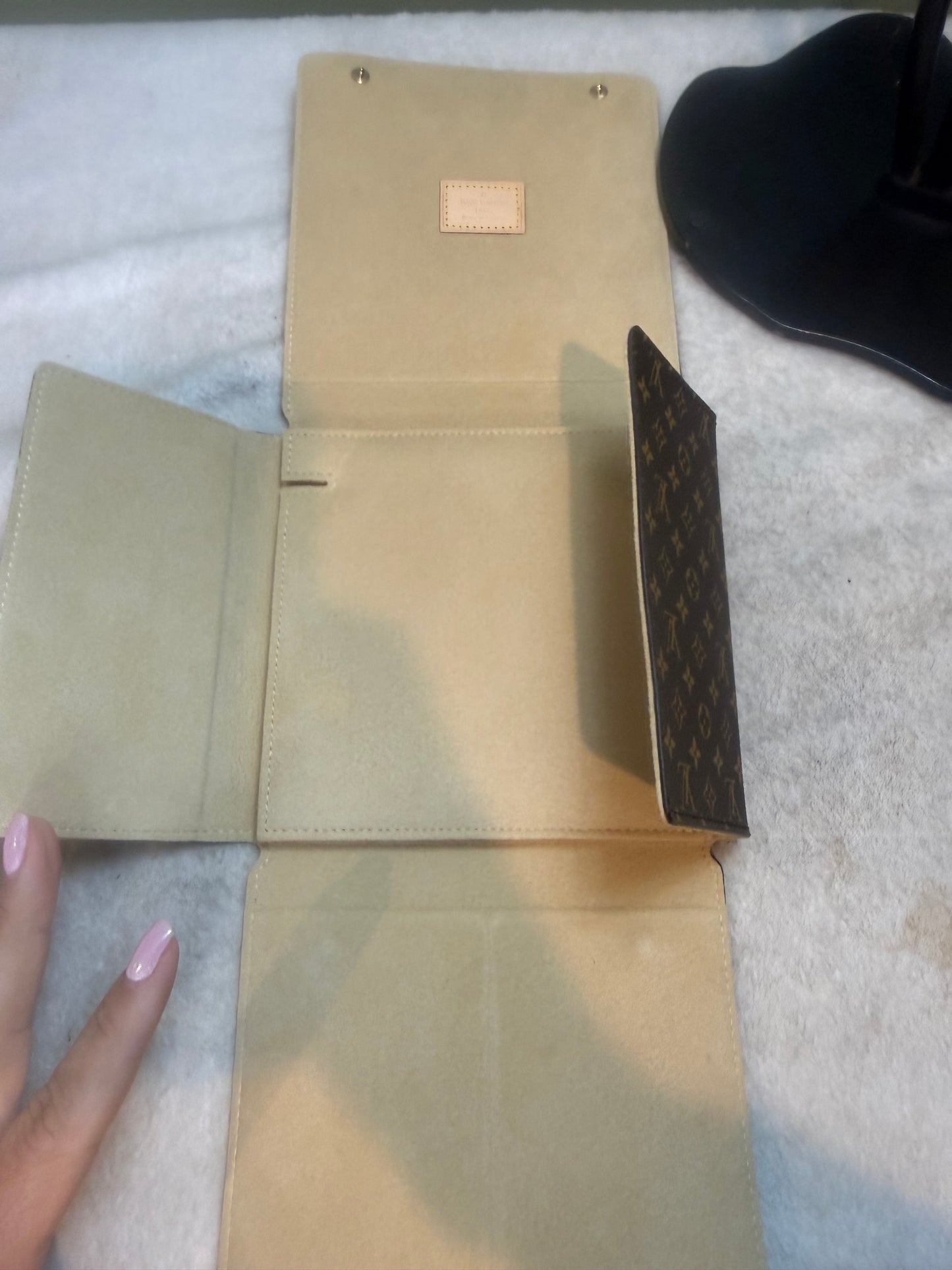 1542. Louis Vuitton Monogram Folding Jewelry Case