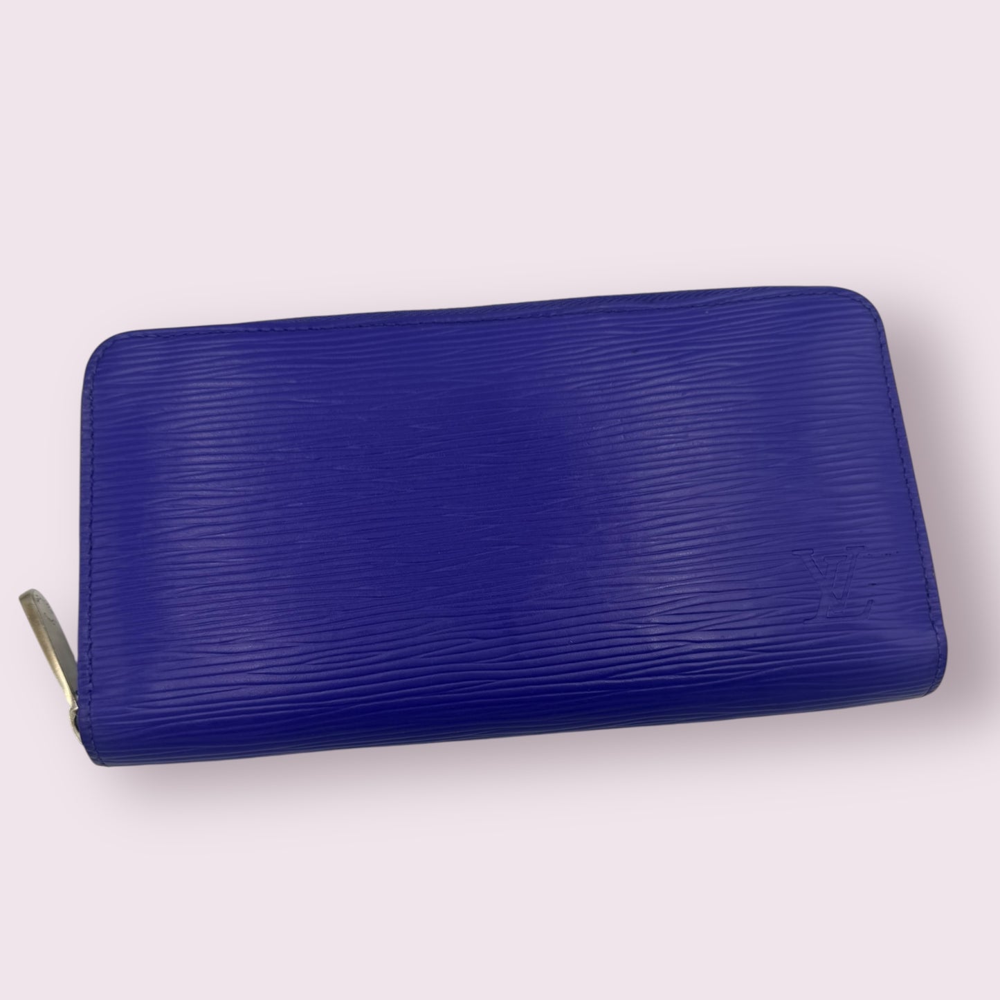 Louis Vuitton Purple Epi Zippy Wallet