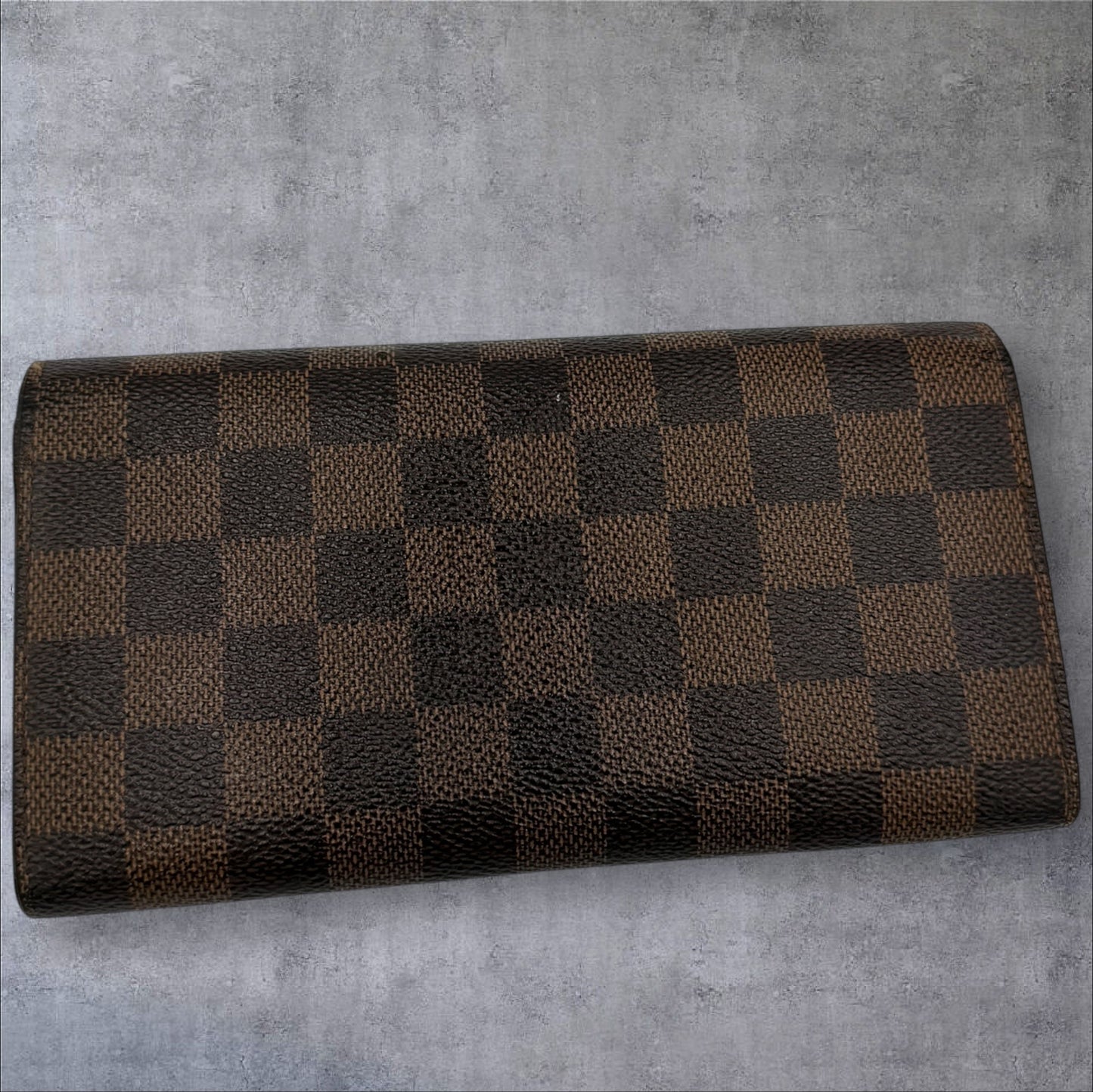 Louis Vuitton Damier Ebene Porte Feuille Sarah Wallet