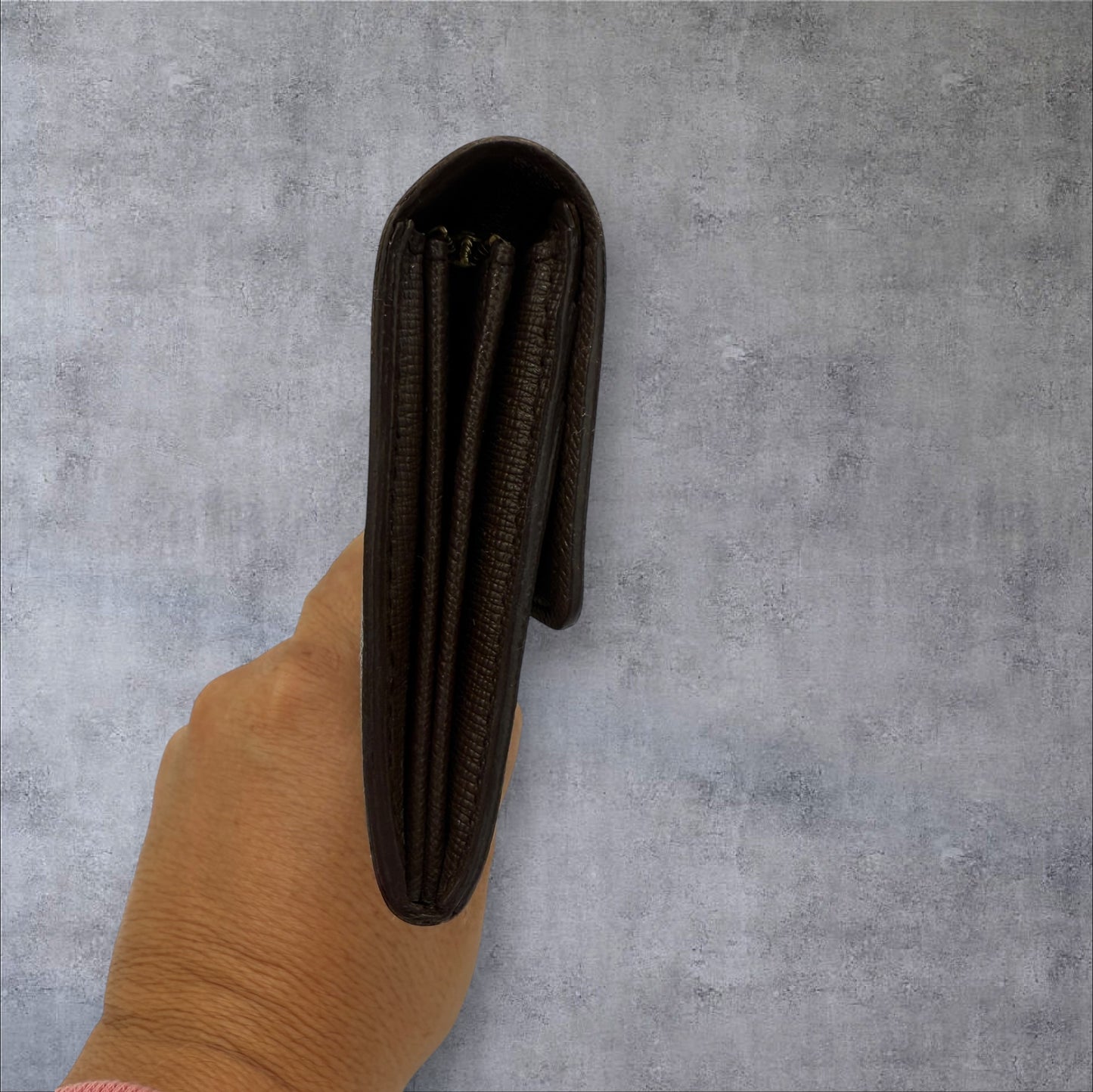 Louis Vuitton Damier Ebene Porte Feuille Sarah Wallet